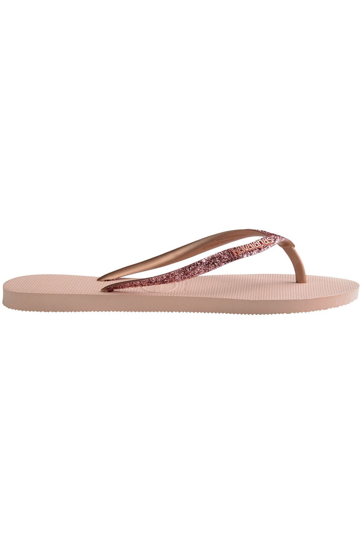 دمپایی صورتی زنانه باله Slim Gitter II Rose Golden Blush Havaianas