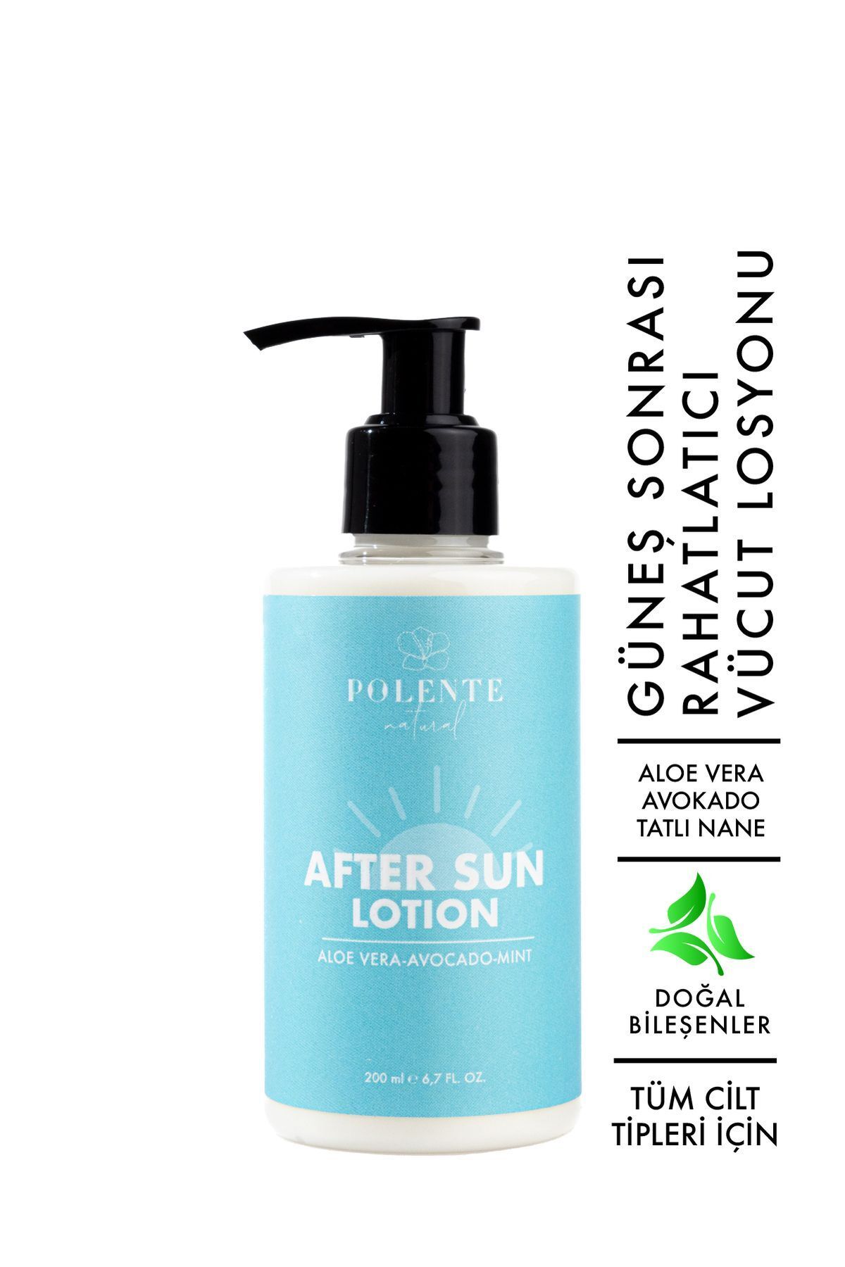 Polente Natural-After Sun Soothing Lotion - after Sun Lotion (200 ml) 1