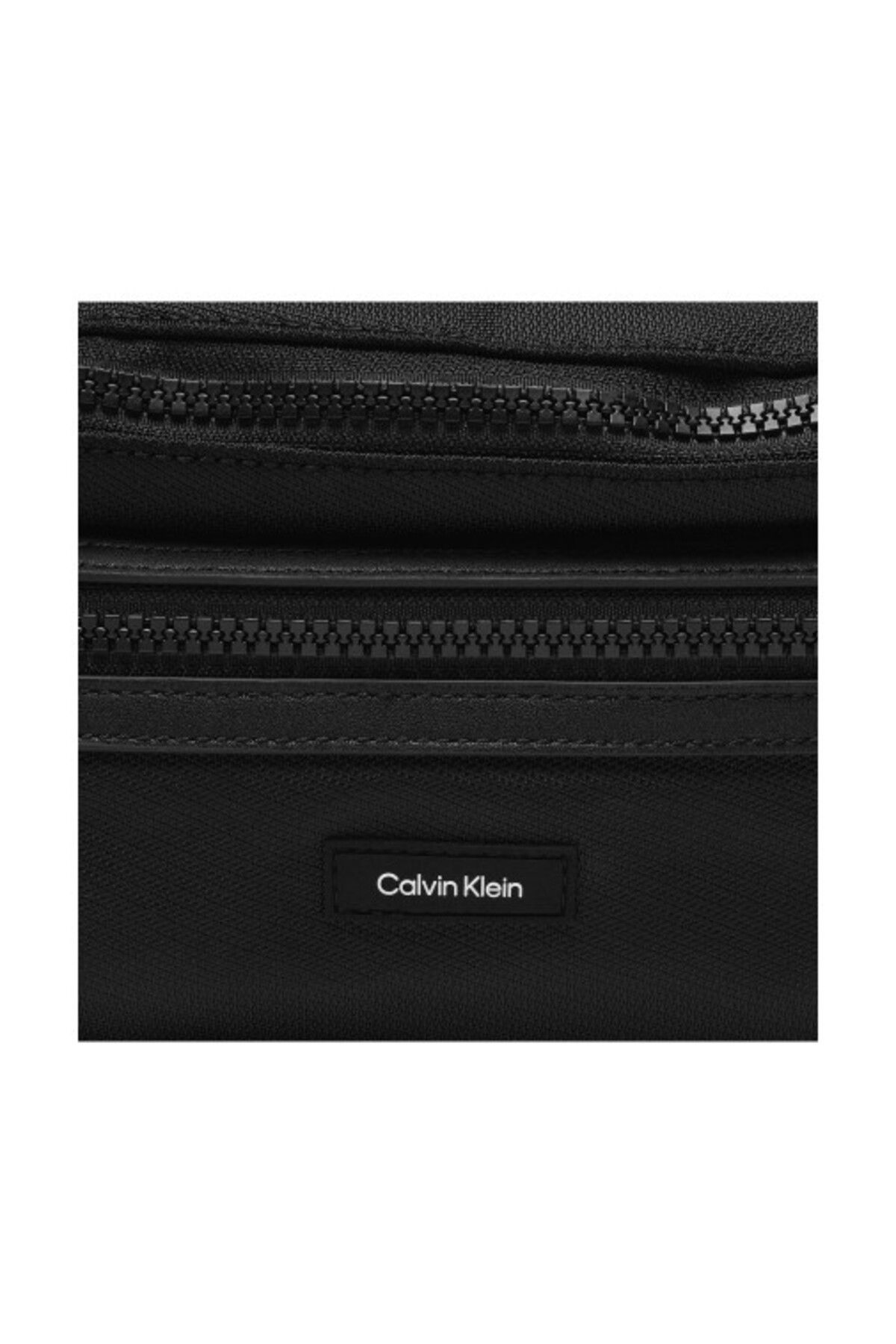 کیف شانه ای مشکی مردانه کمر ضروری CK سیاه Calvin Klein