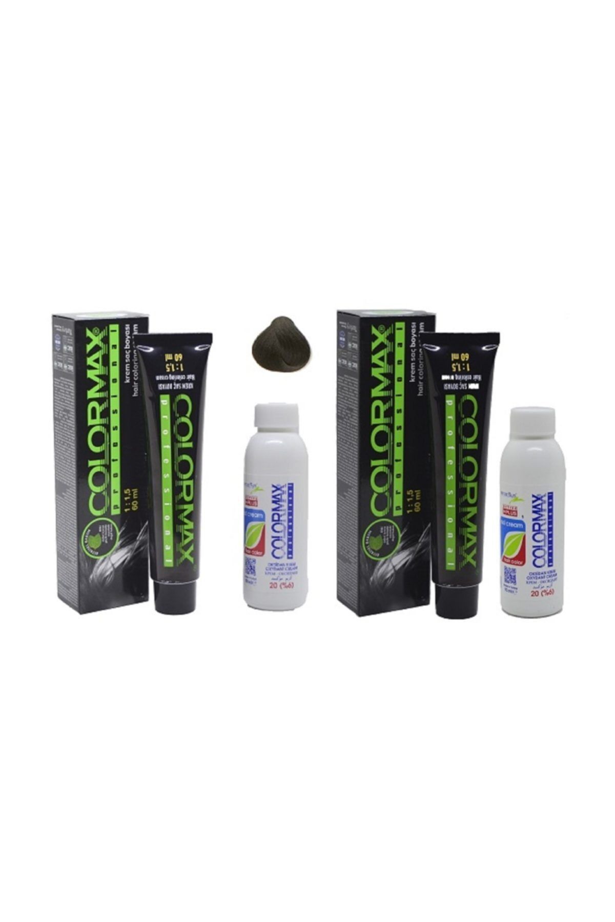 Colormax 6.0 Yoğun Koyu Kumral + Orjınal Oksidan Krem 90ml 2'li