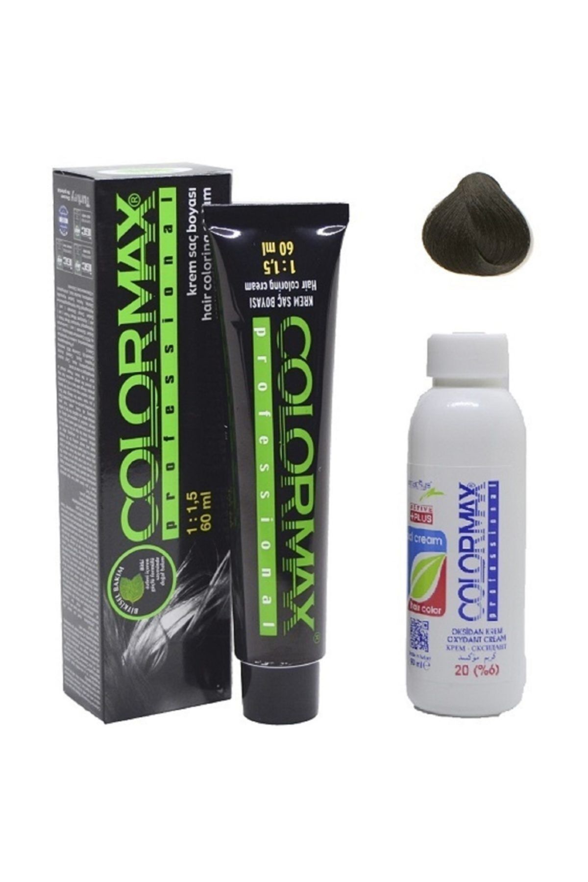Colormax 6.0 Yoğun Koyu Kumral + Orjınal Oksidan Krem 90 ml