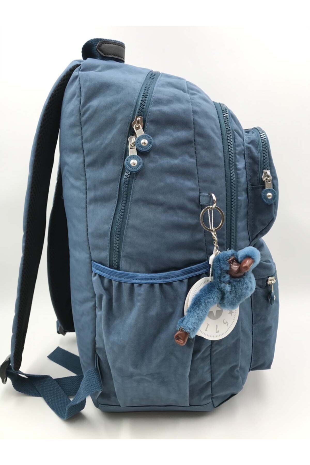 کوله پشتی زنانه آبی 571 Collections Çanta | 571-2-11C اورجینال - تصویر 2