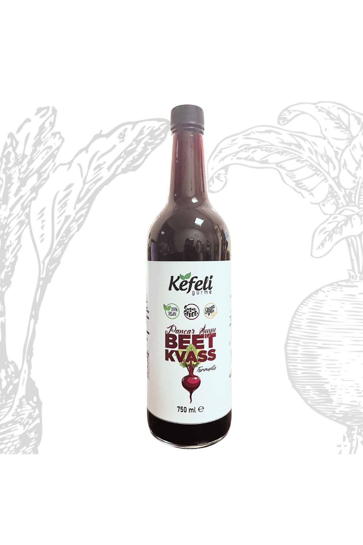 Pancar kvass fermente 750 ml