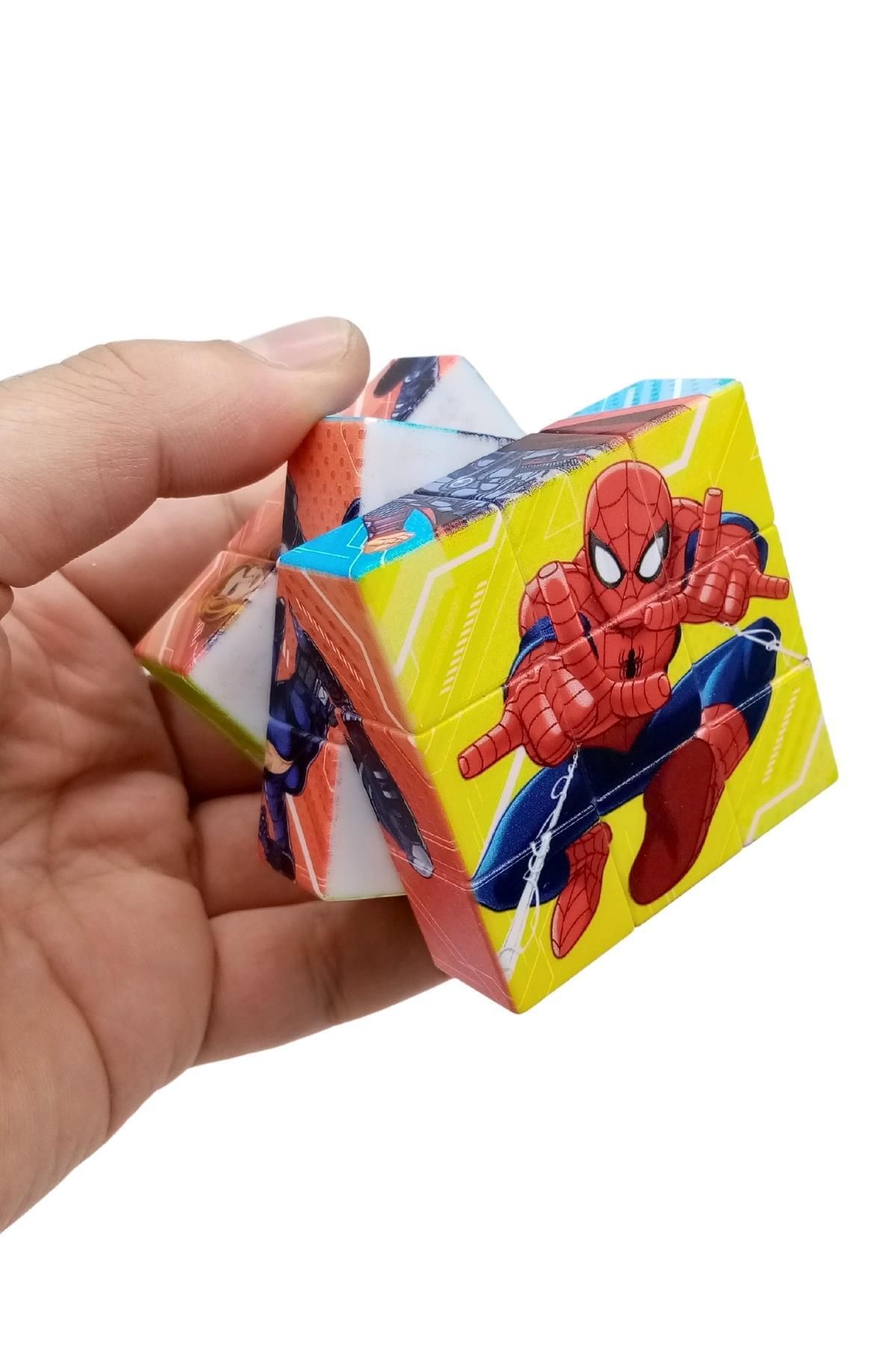 Dünyadan Hediyeler-Super Hero Magic Cube Puzzle Magic Cube - 5.5 X 5.5cm No.4 5