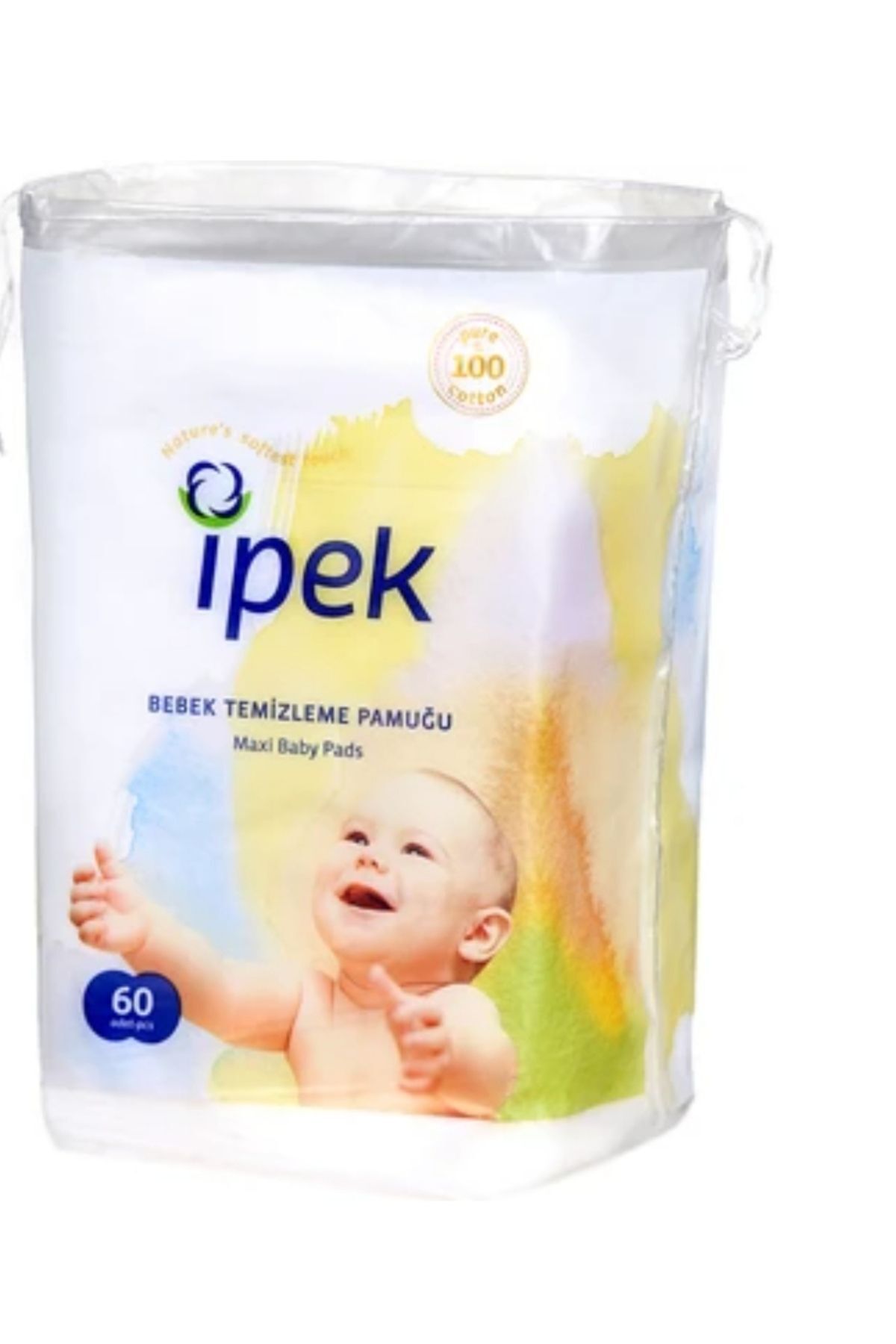 İpek Pamuk İpek Bebek temizleme pamuğu 4 adet