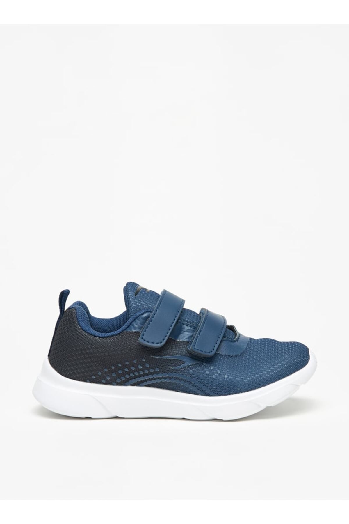 Dash-Textured Sports Shoes with Hook and Loop Closure 3