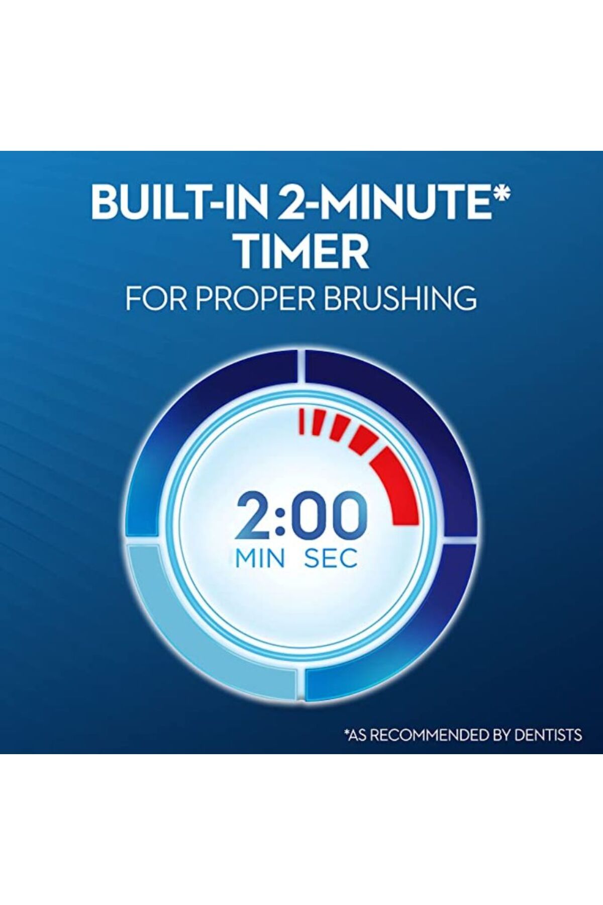 Oral-B-Oral B Vitality 100 Cross Action Rechargeable Toothbrush 2 minute Pulsating,Oscillates -D100.413.1BK 7