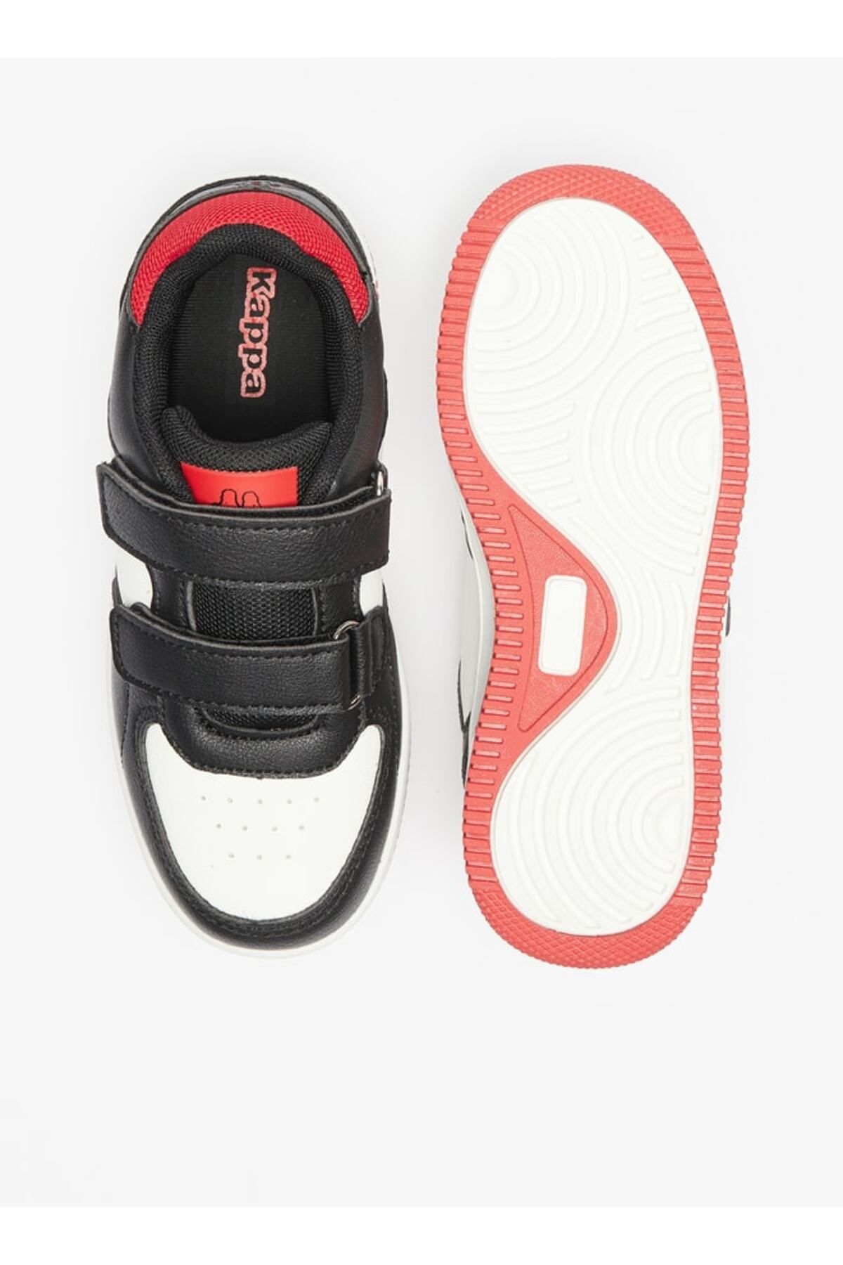 Kappa-Boys' Sneakers with Hook and Loop Closure 4