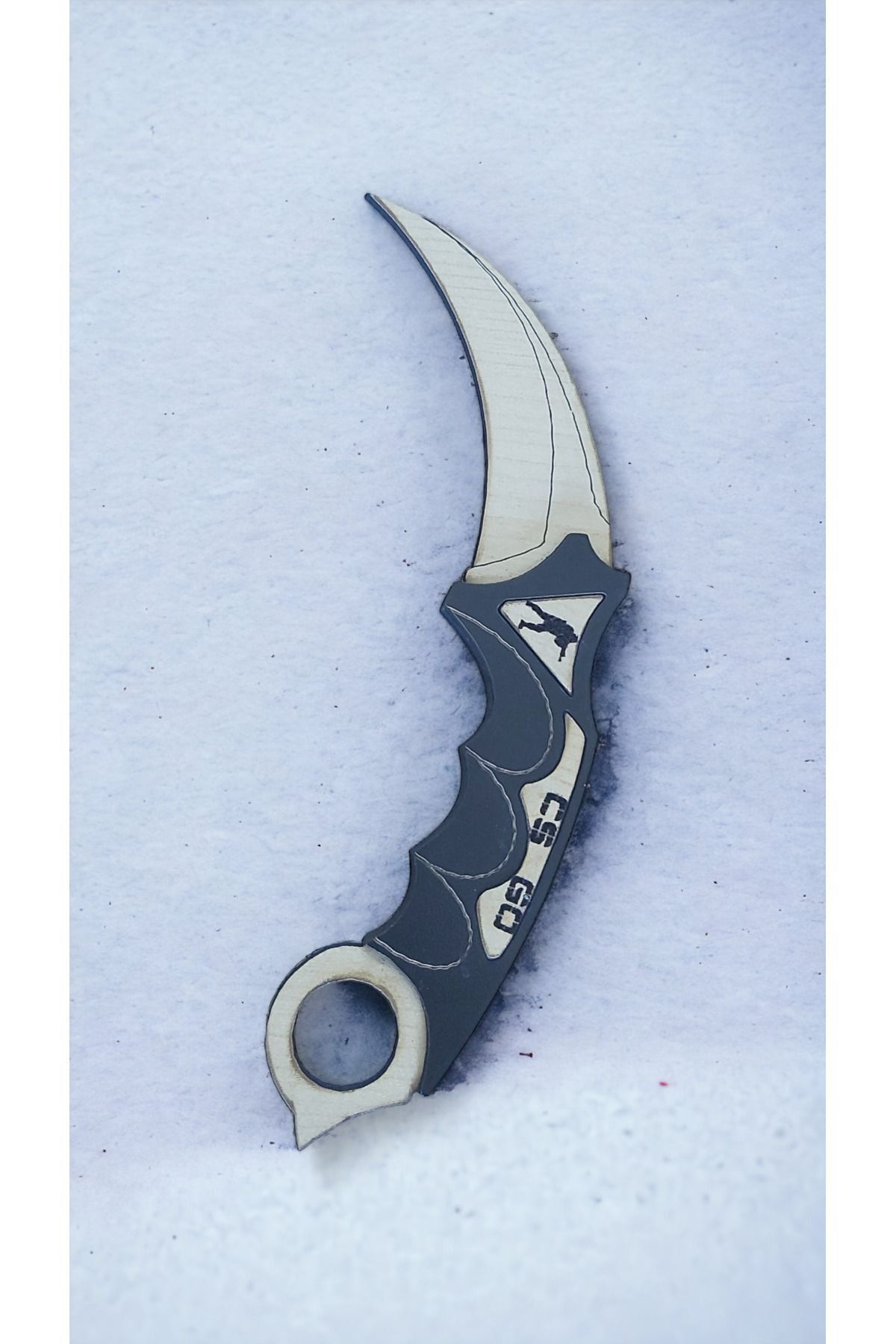 Mu Art Ahşap-Wooden Cs-Go Toy Karambit 3