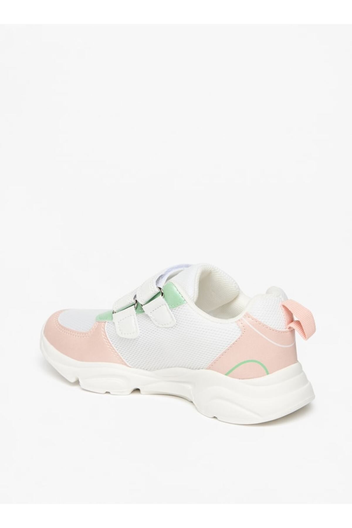 Flora Bella by Shoexpress-Panelled Sneakers with Hook and Loop Closure 3