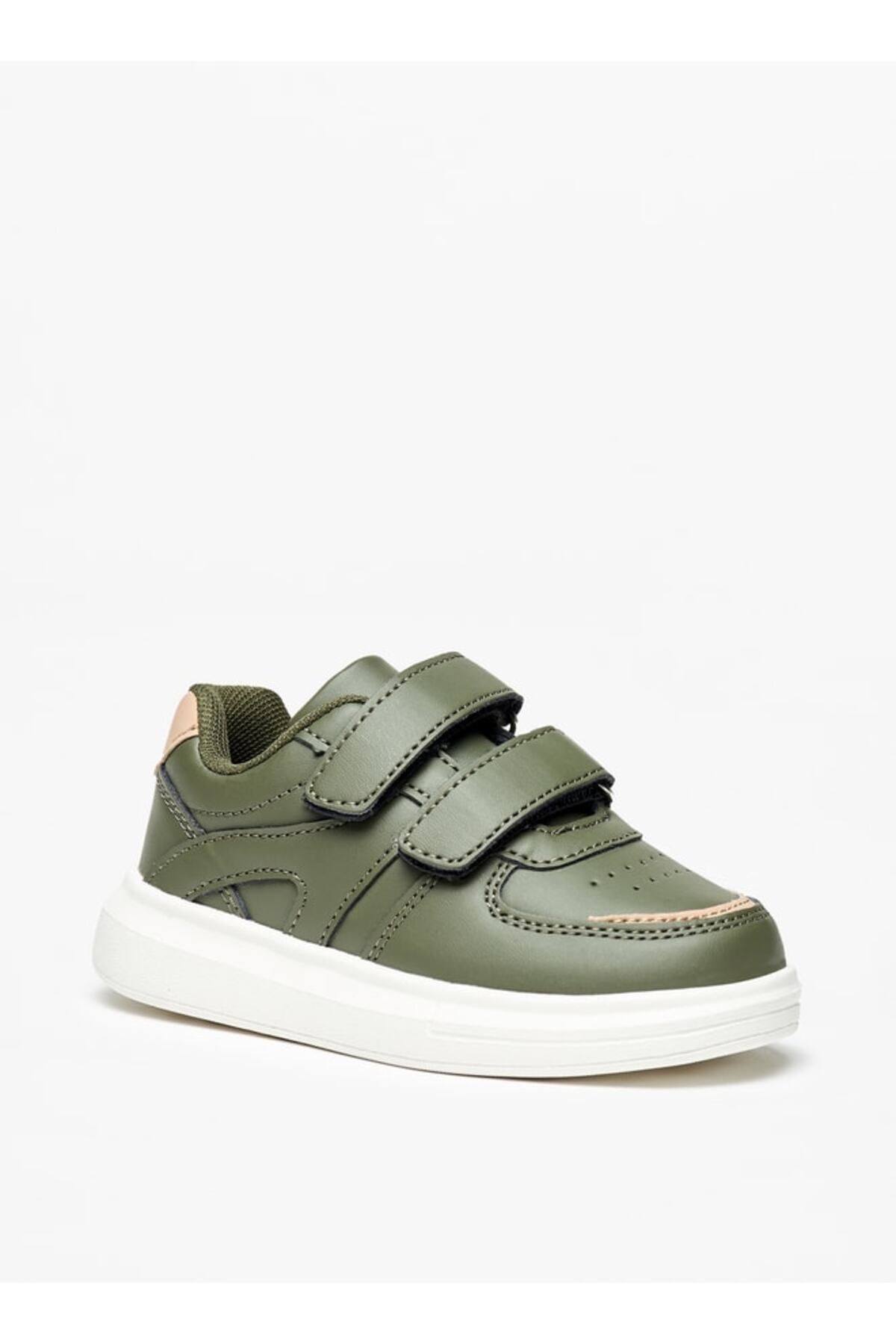 LBL by Shoexpress-Panelled Sneakers with Hook and Loop Closure 1