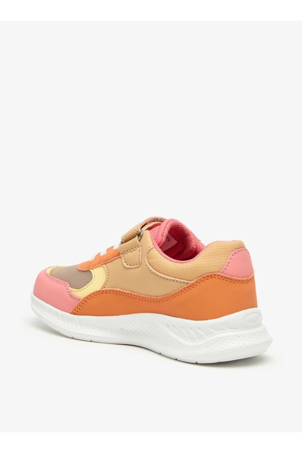 Juniors-Colourblock Sneakers with Hook and Loop Closure 2