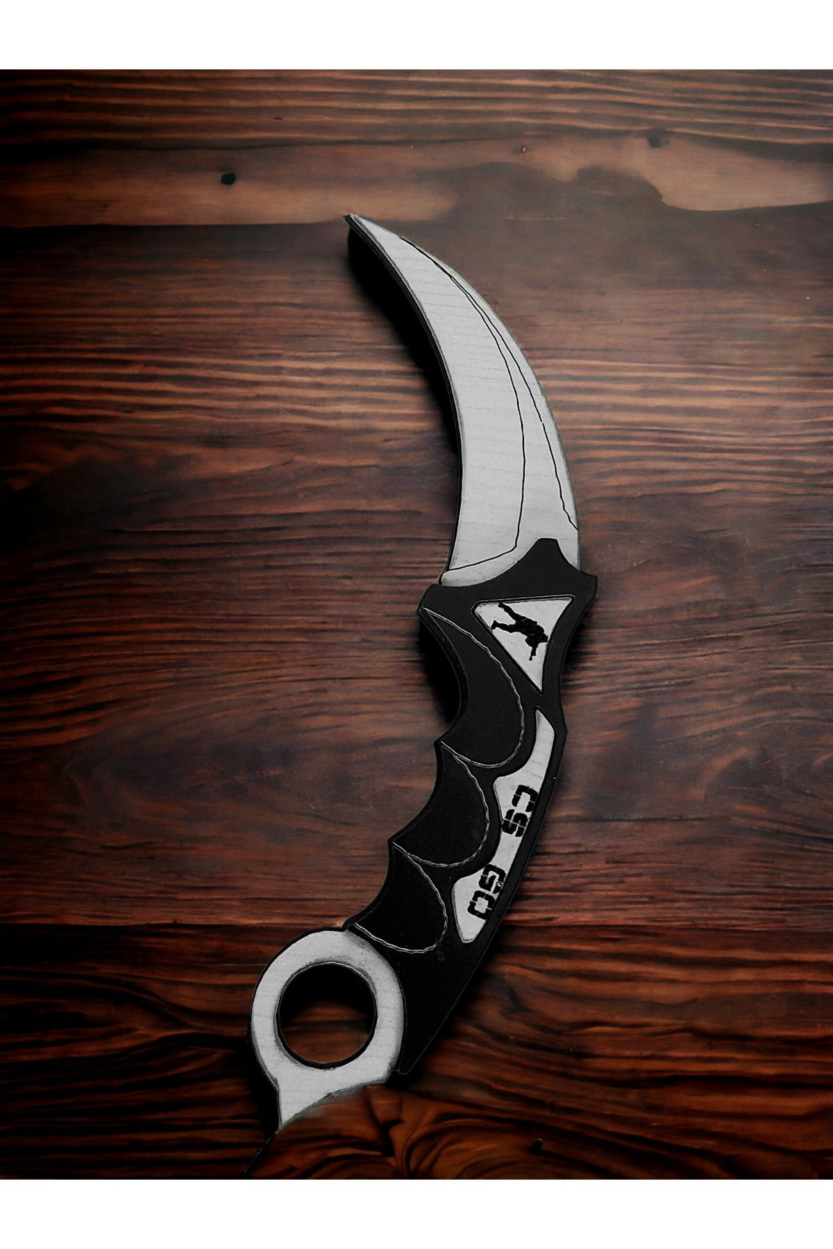 Mu Art Ahşap-Wooden Cs-Go Toy Karambit 2