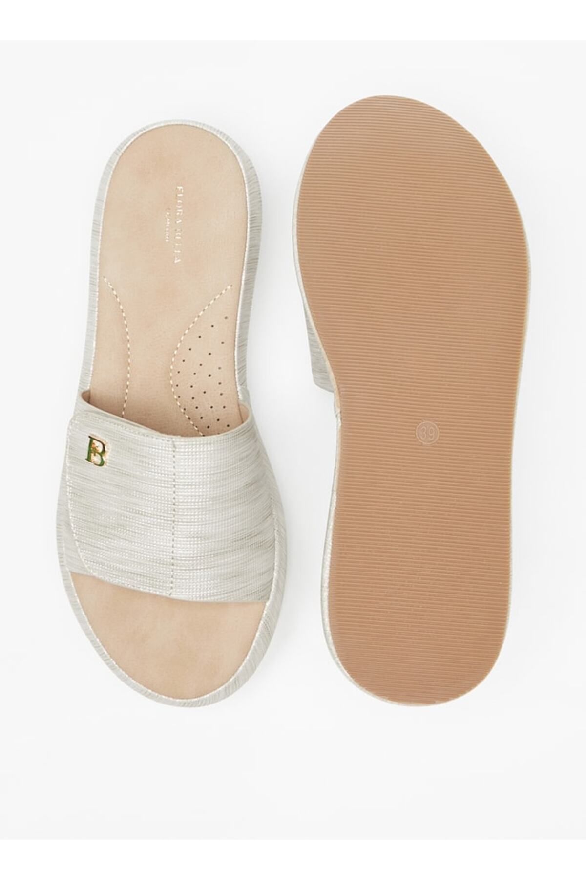 Flora Bella by Shoexpress-Textured Slides 4