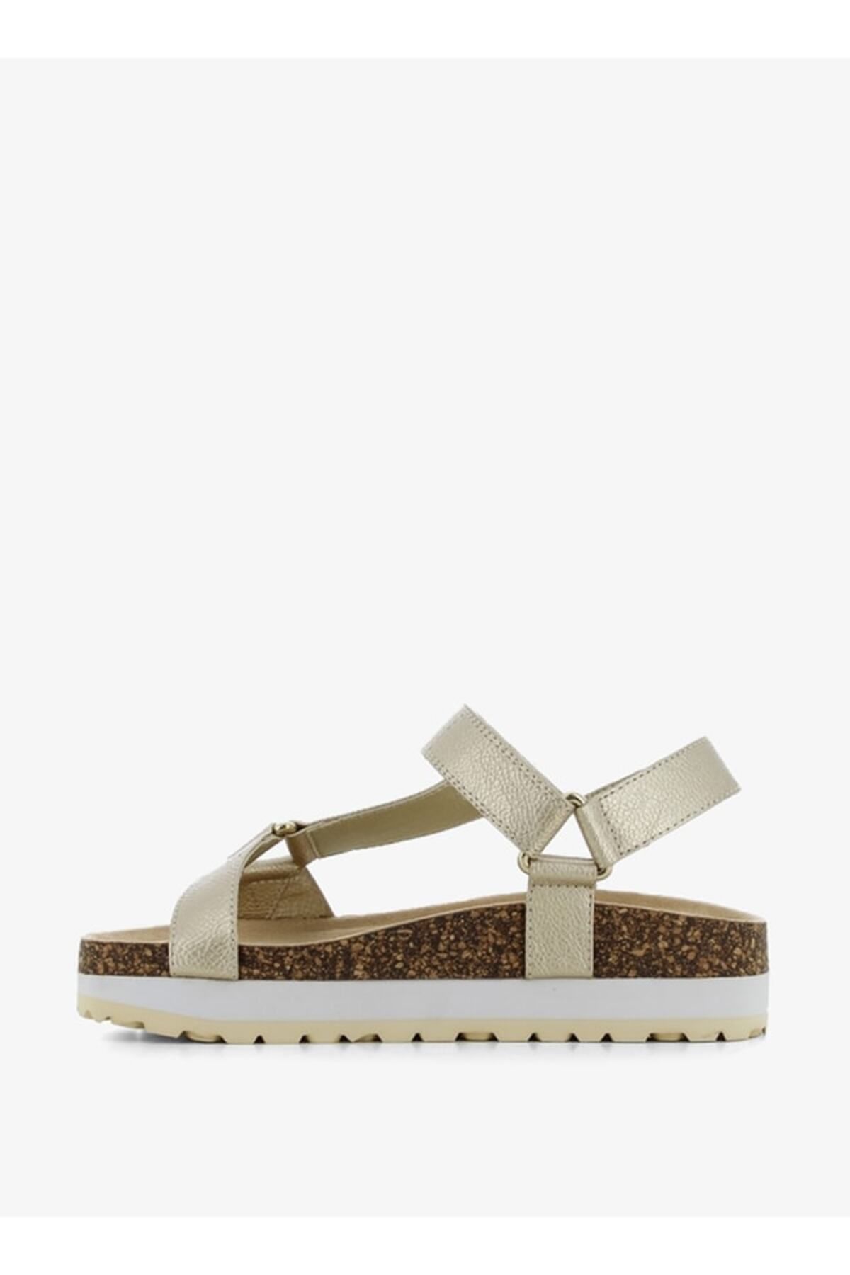 SJ-Women's Strap Sandals with Hook and Loop Closure 4