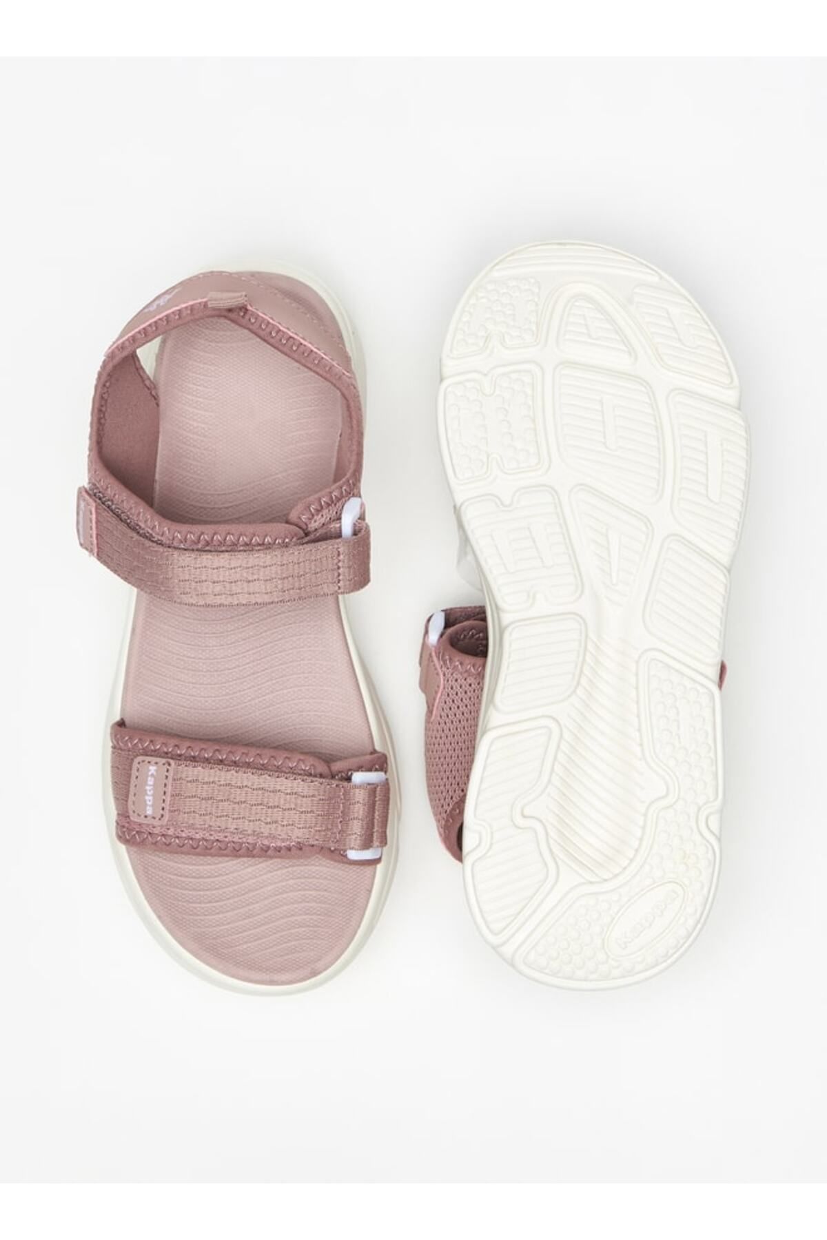 Kappa-Women's Textured Sandals with Hook and Loop Closure 5