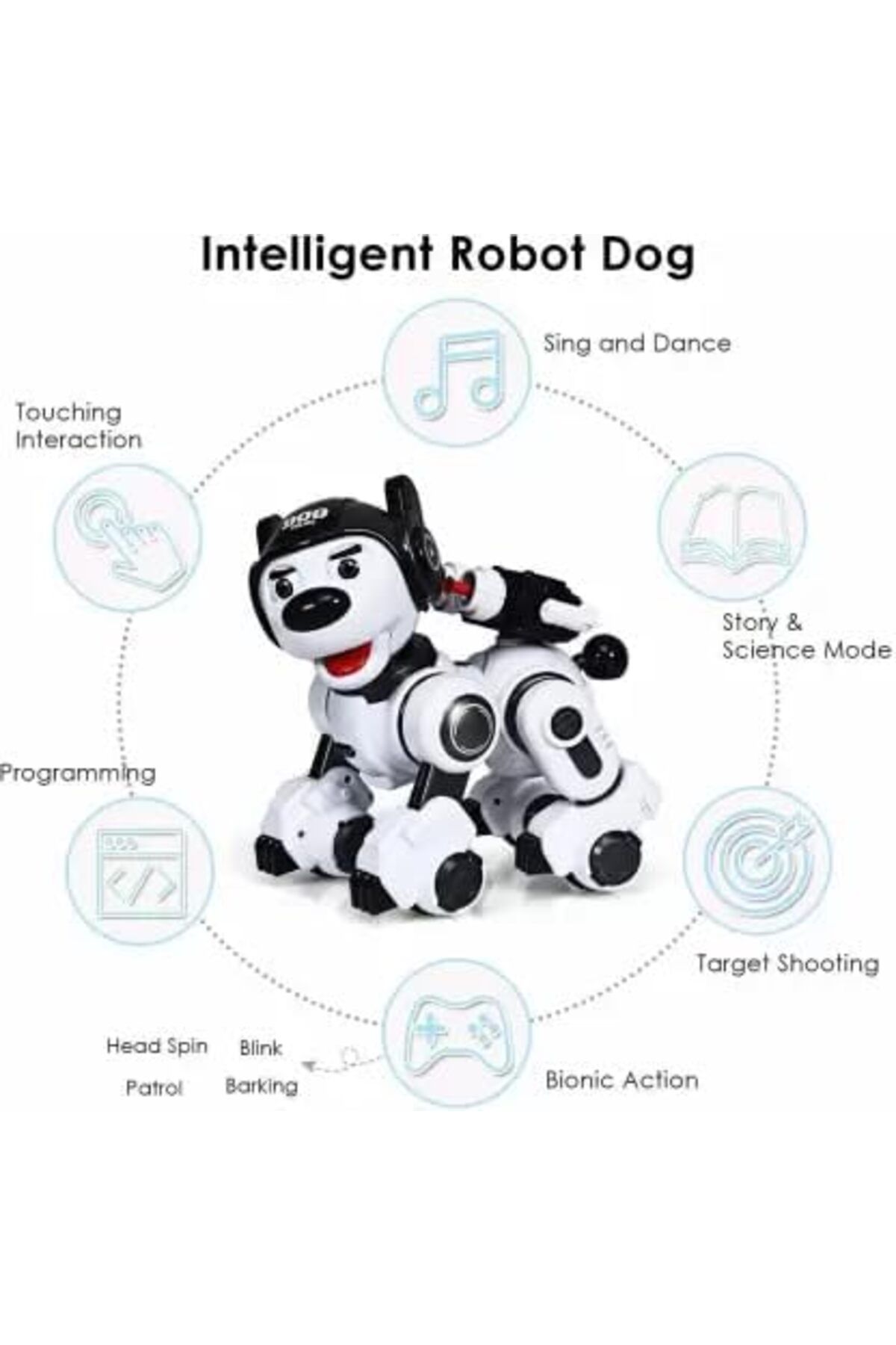 Crazon-IR Control Intelligent Robot Dog 2