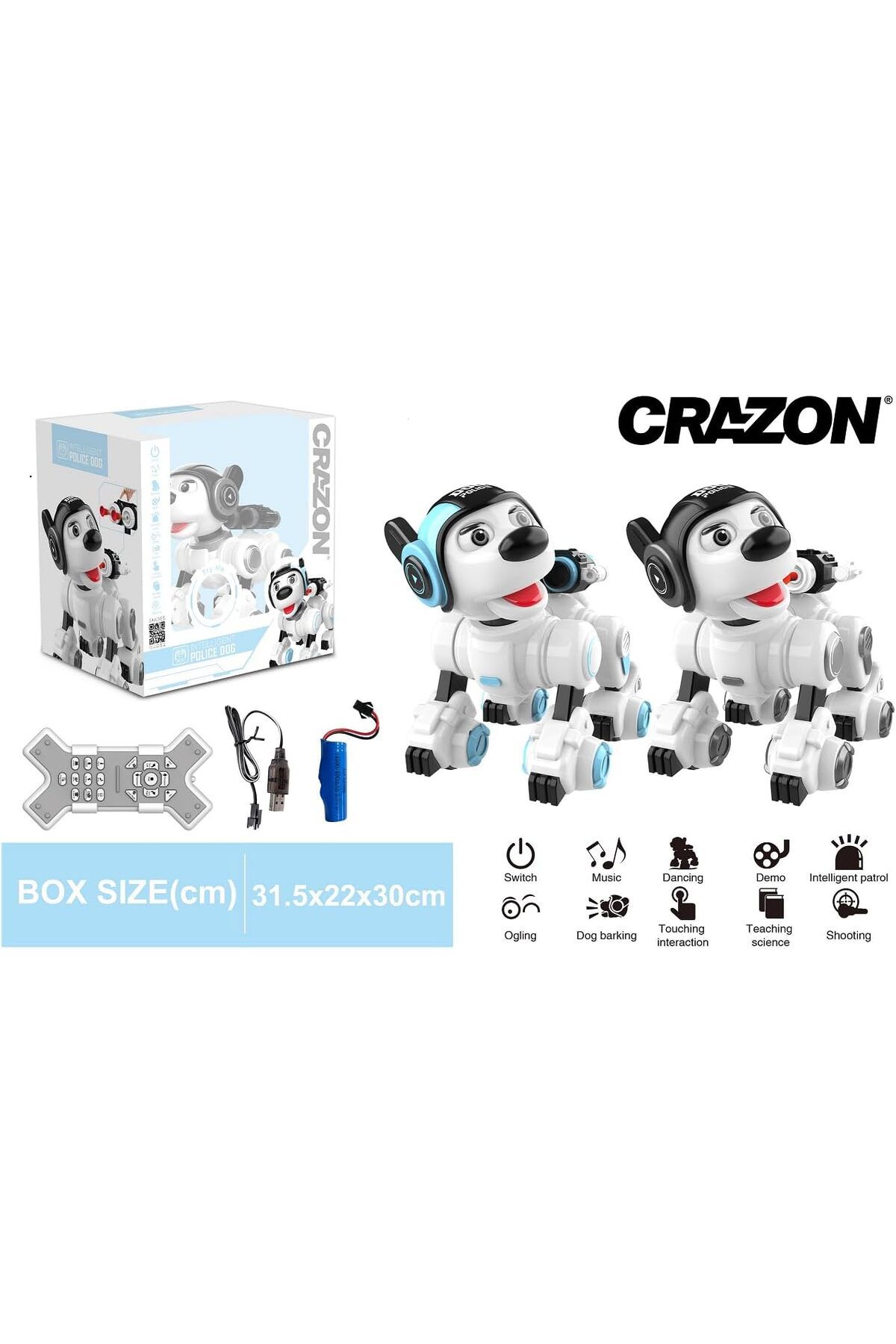 Crazon-IR Control Intelligent Robot Dog 5