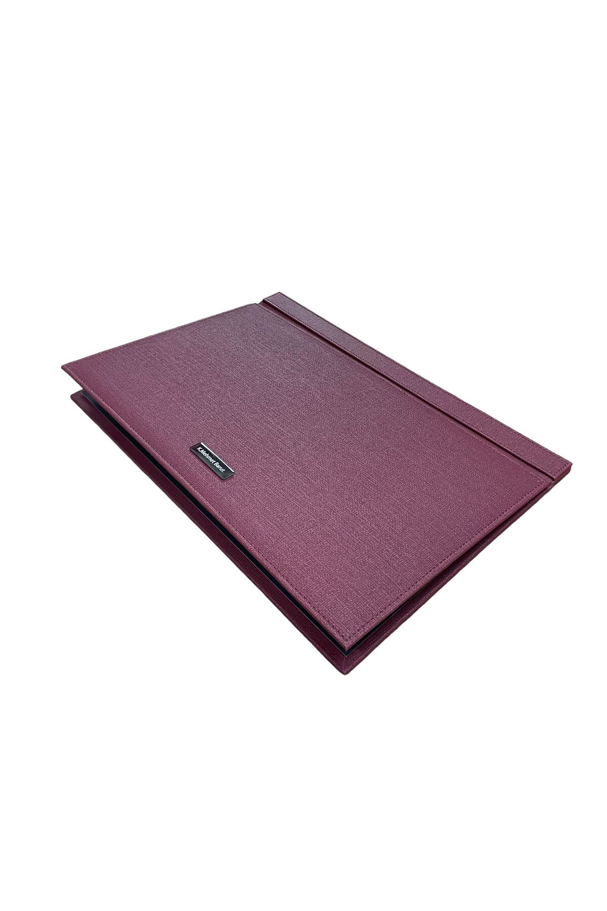 Kerem ofis Tek Parça Elit Kapaklı Deri Sümen Özel Dikişli - Kişiye Özel Isimli