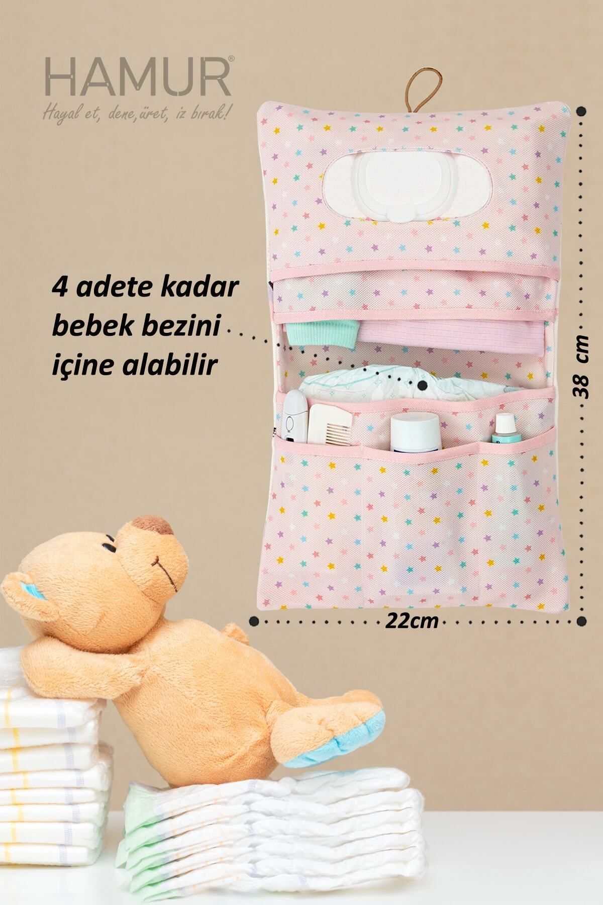 Anne Bebek Bakım Çantası Yenidoğan Alt Açma Değiştirme Düzenleyici Çantası Organizer Elephant