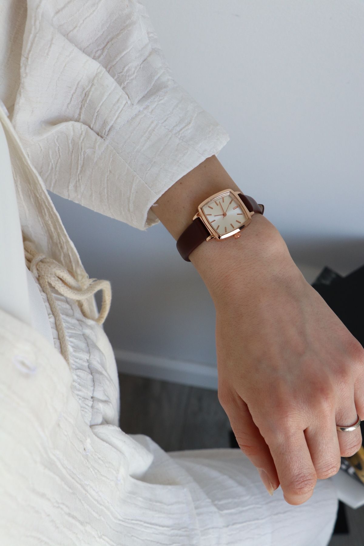 Northwatch Kadın Vintage Minimal Kol Saati görsel 5
