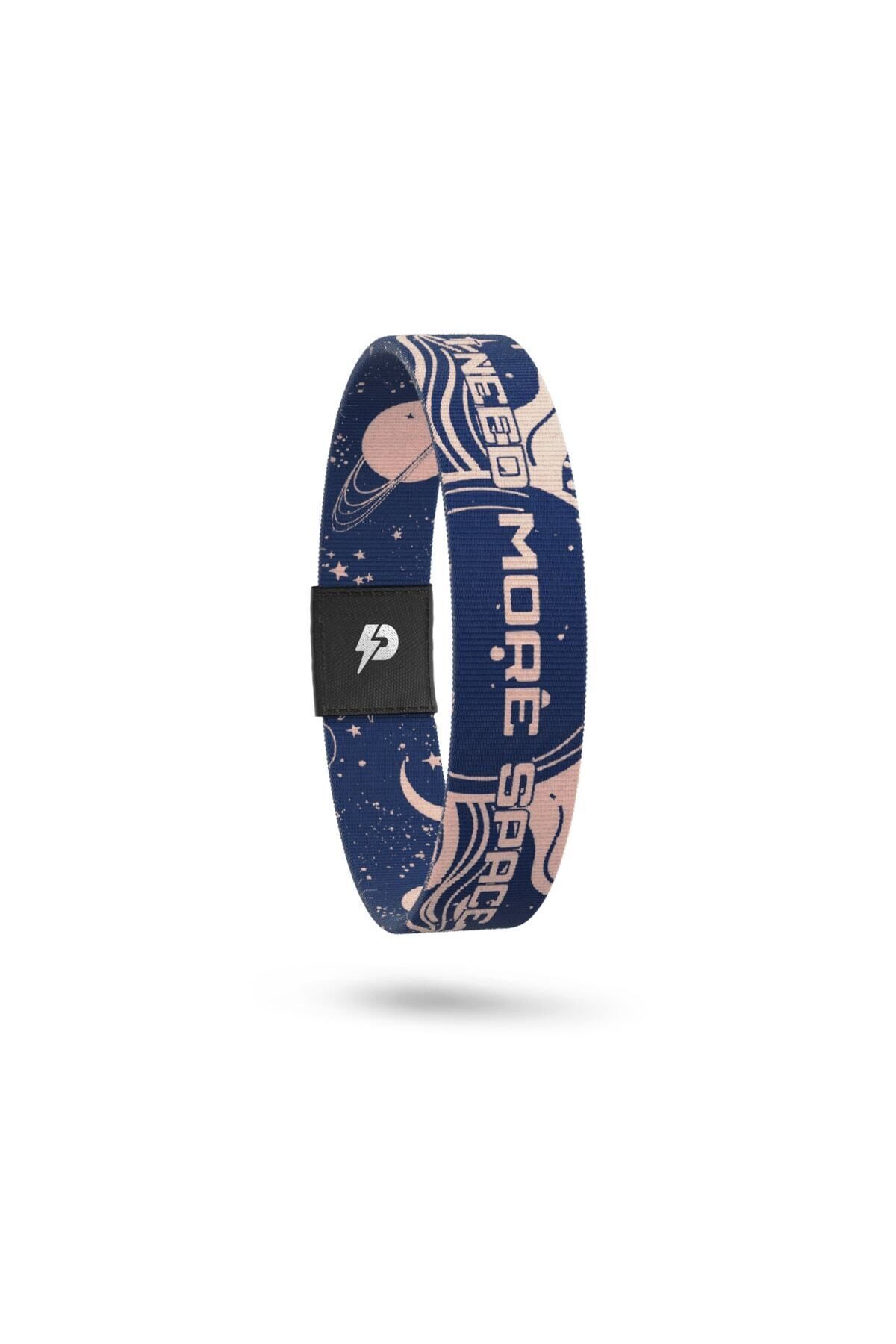 SPIQE-I Need More Space - Recycled Unisex Elastic Printed Bracelet and Reminder Card 2