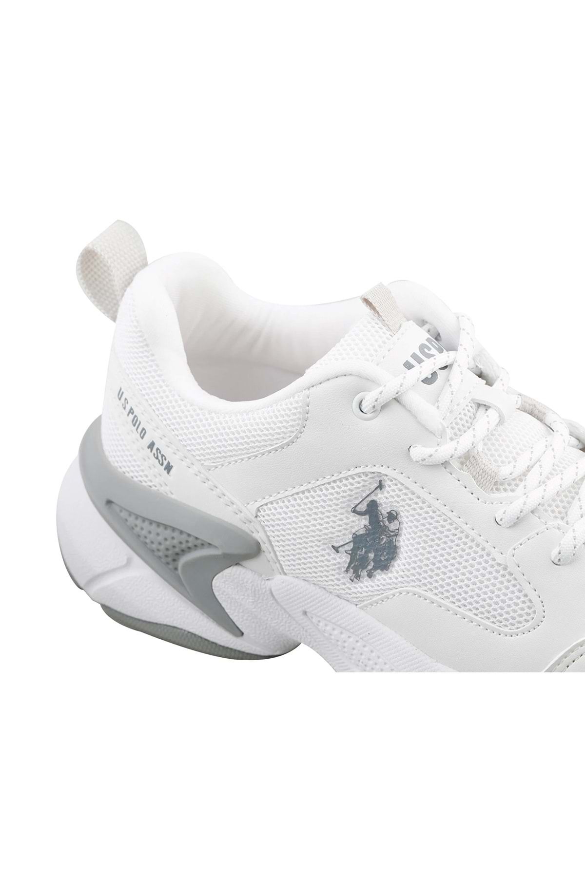 اسنیکر سفید زنانه پایه. چوگان Assn. US Polo شاید کفش ورزشی 38 ST07349 U.S. Polo Assn.