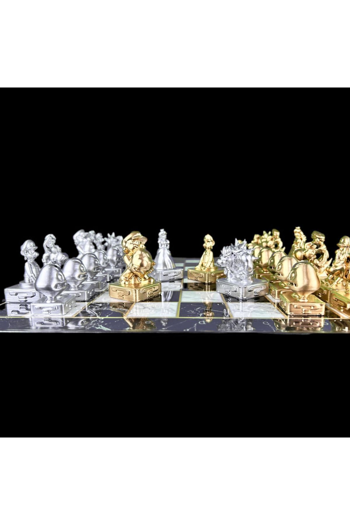 Fume Design-Marios Characters 36x36 cm Chessboard Set with Storage 5