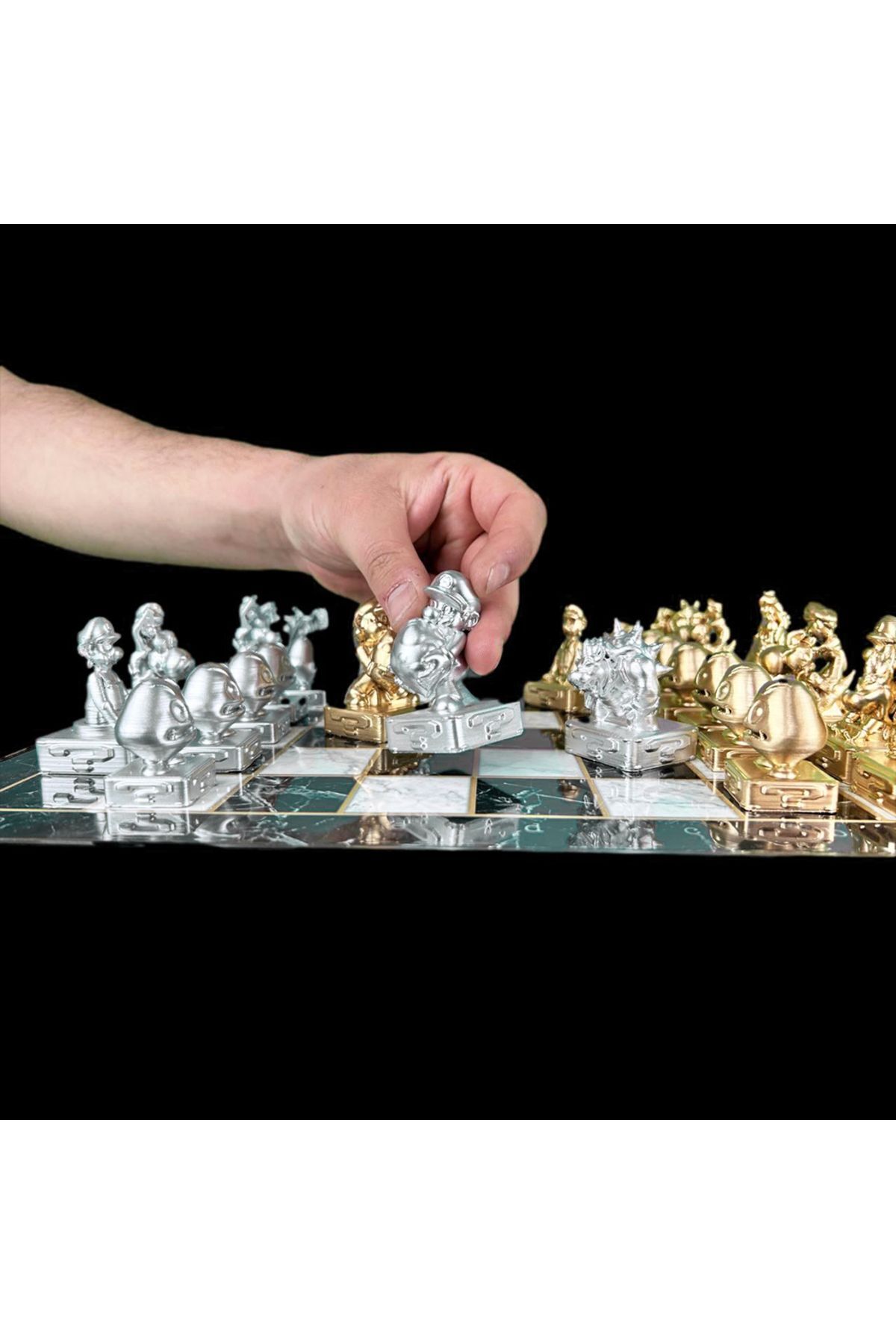 Fume Design-Marios Characters 36x36 cm Chessboard Set with Storage 3