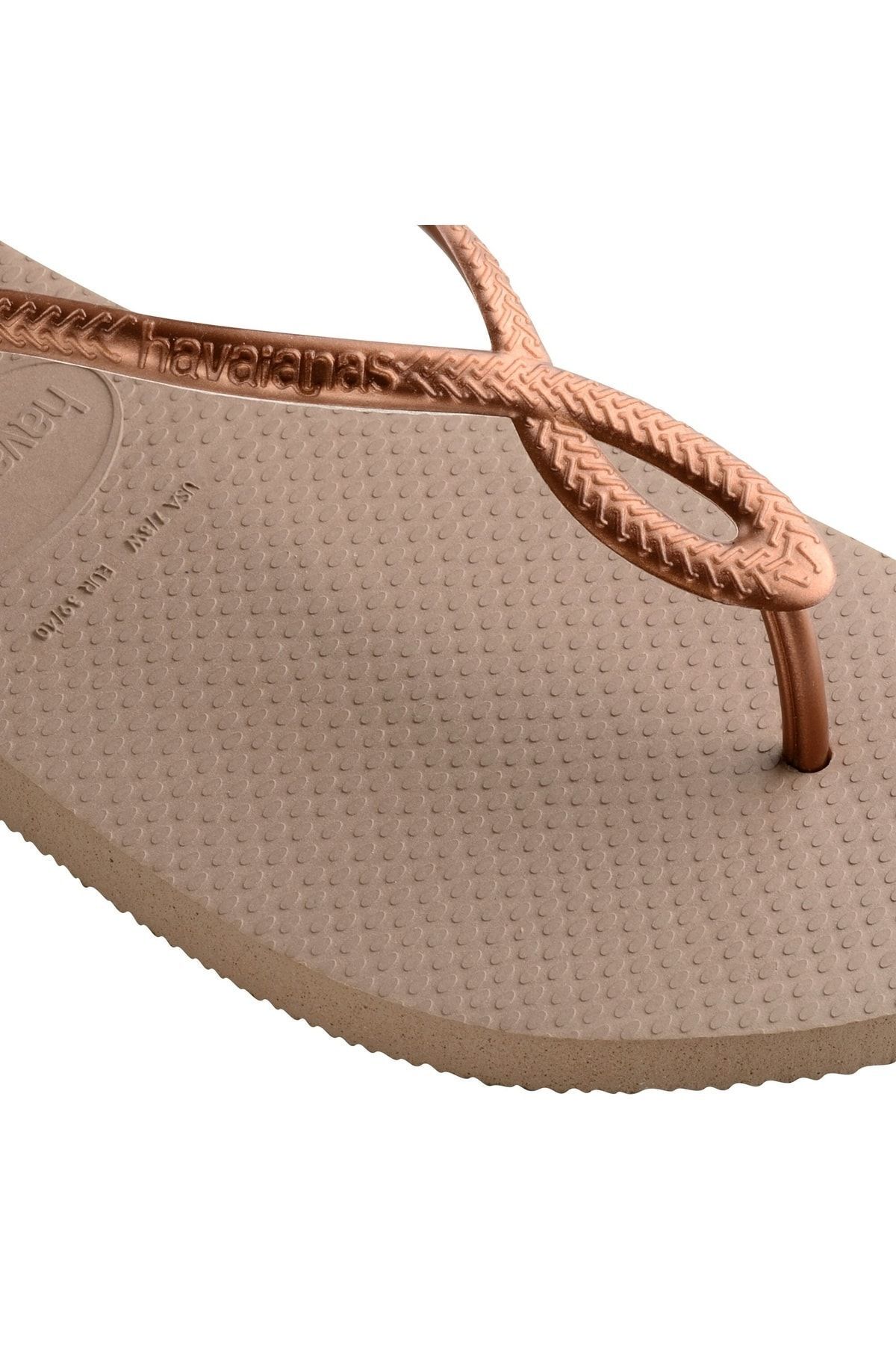 صندل صورتی مردانه و زنانه های طلای لونا 5282 Havaianas