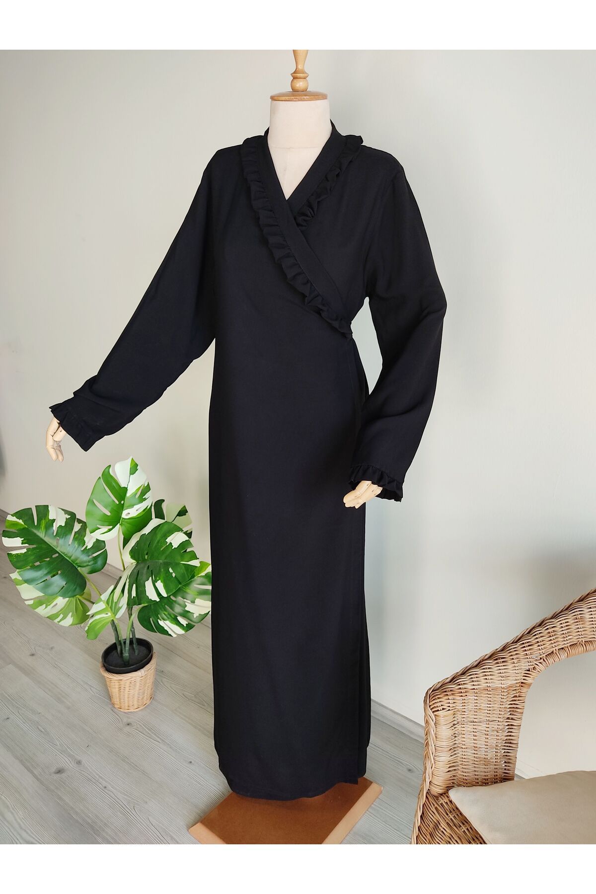 me like robe de prière à volants