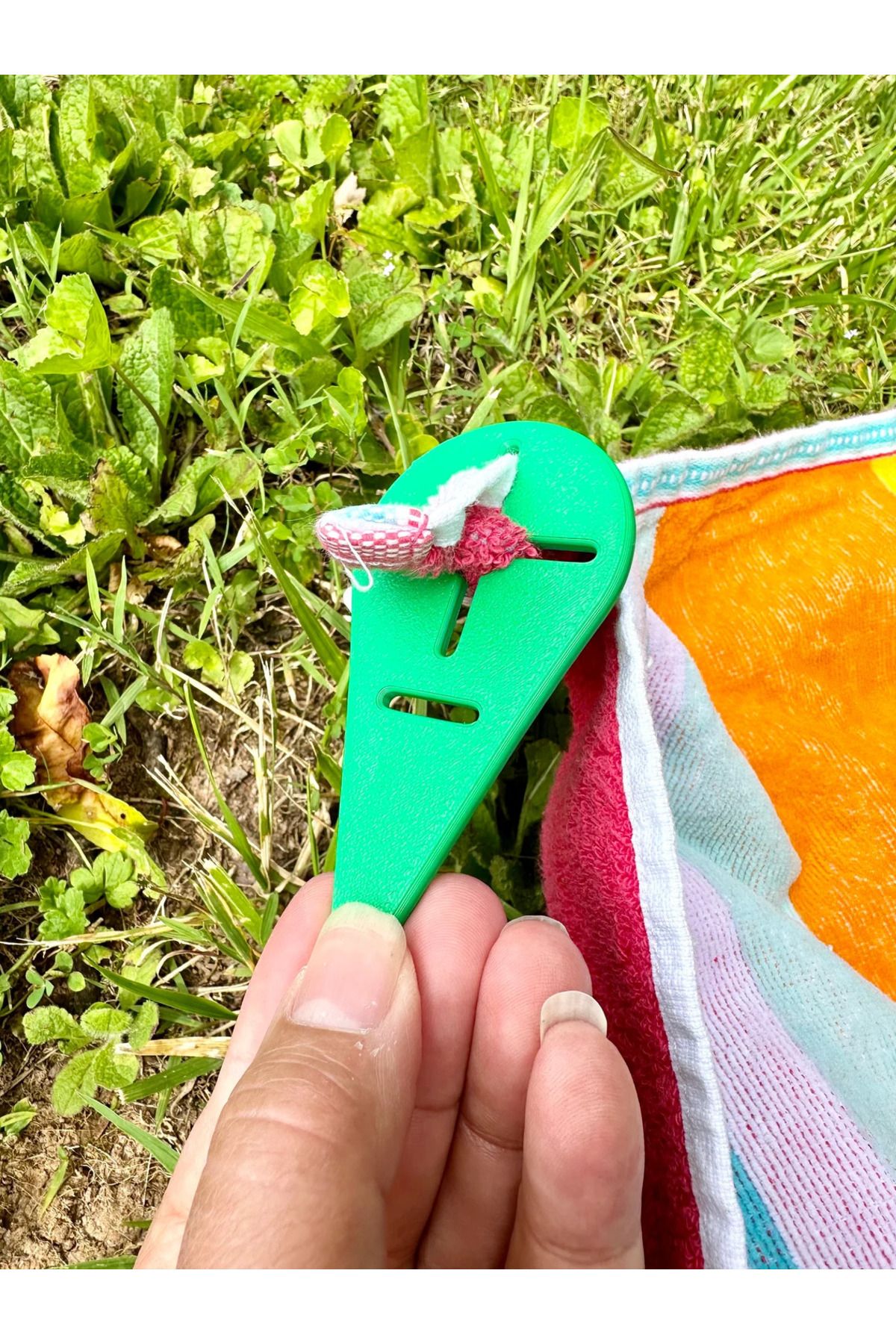 Reversell-Beach Towel Stabilizer 4 Pieces 3D Printing 2