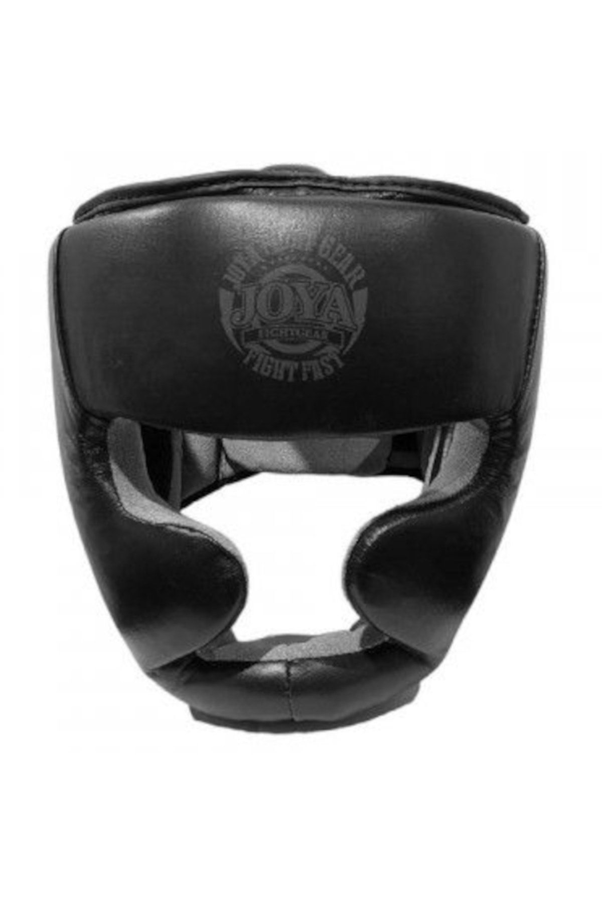 تجهیزات بوکس مشکی جعبه چرمی روسری محافظ کلاه ایمنی تایلندی Muay Thai Joya