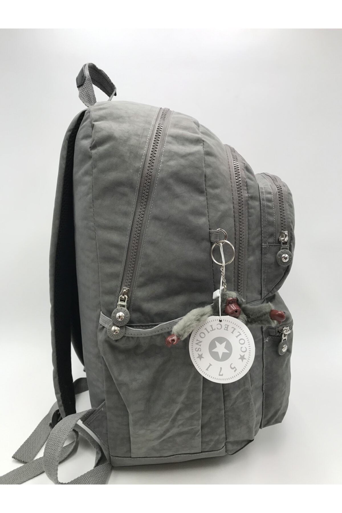 کوله پشتی زنانه خاکستری 571 Collections Çanta | 571-2-11C اورجینال - تصویر 2