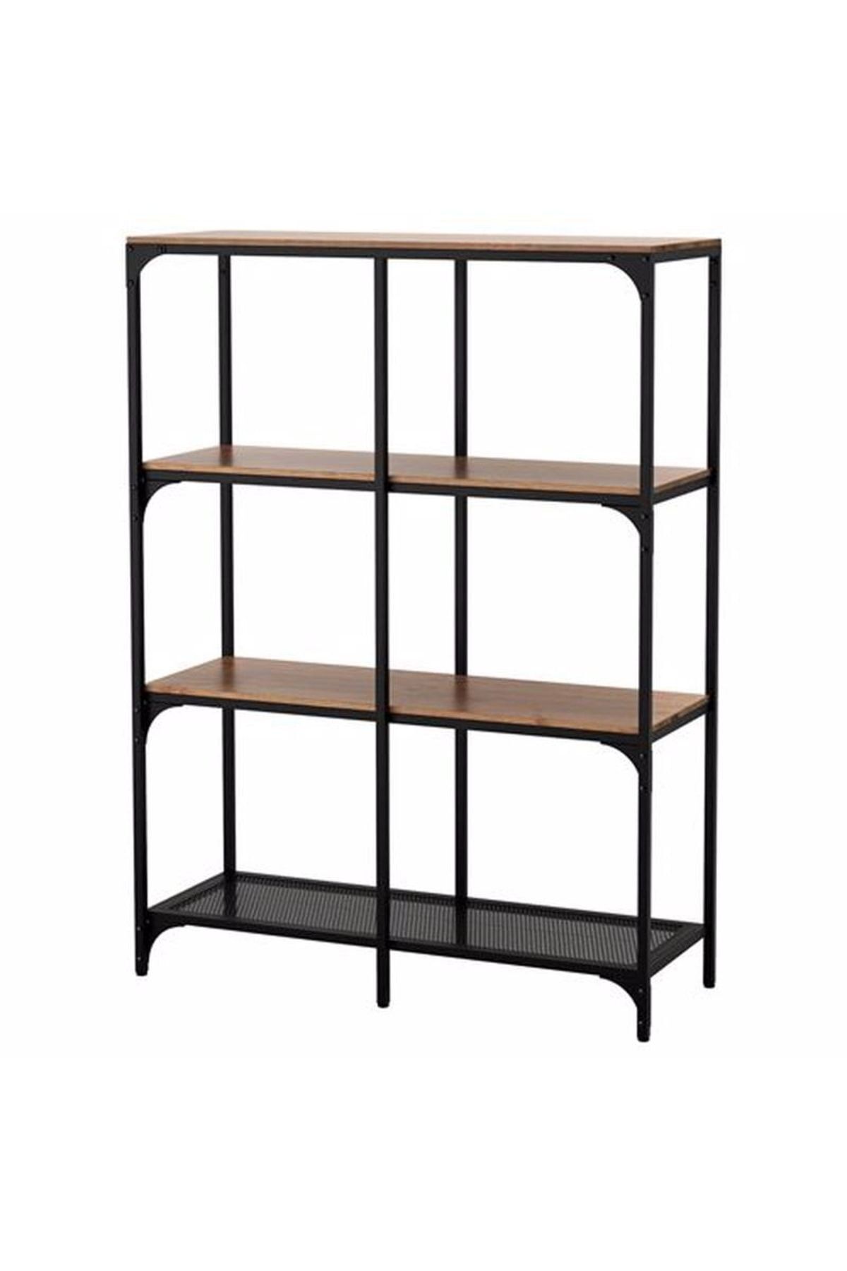 IKEA-Fjallbo Open Shelf Unit, Black 1