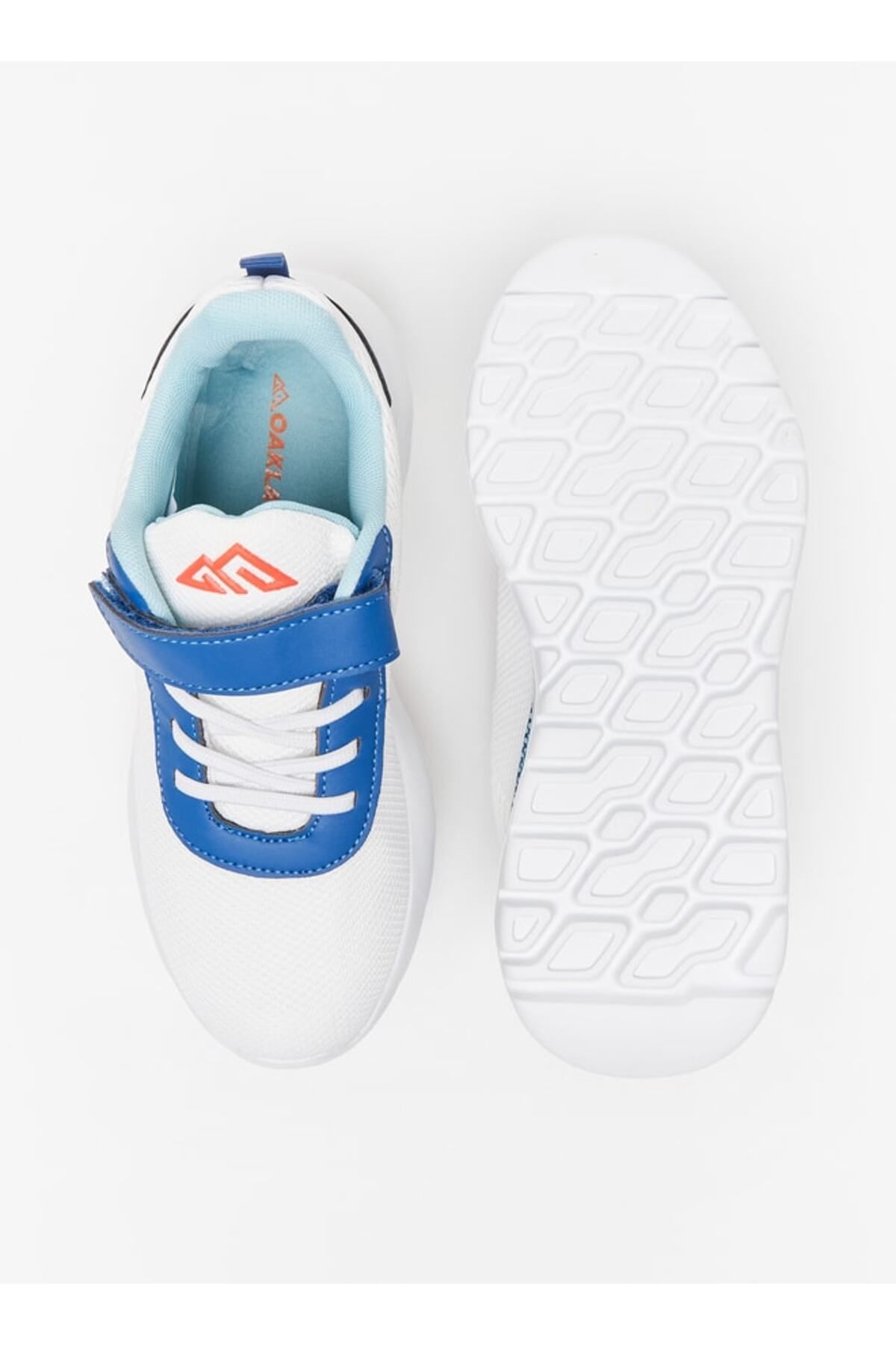 Oaklan by Shoexpress-Textured Sports Shoes with Hook and Loop Closure 4