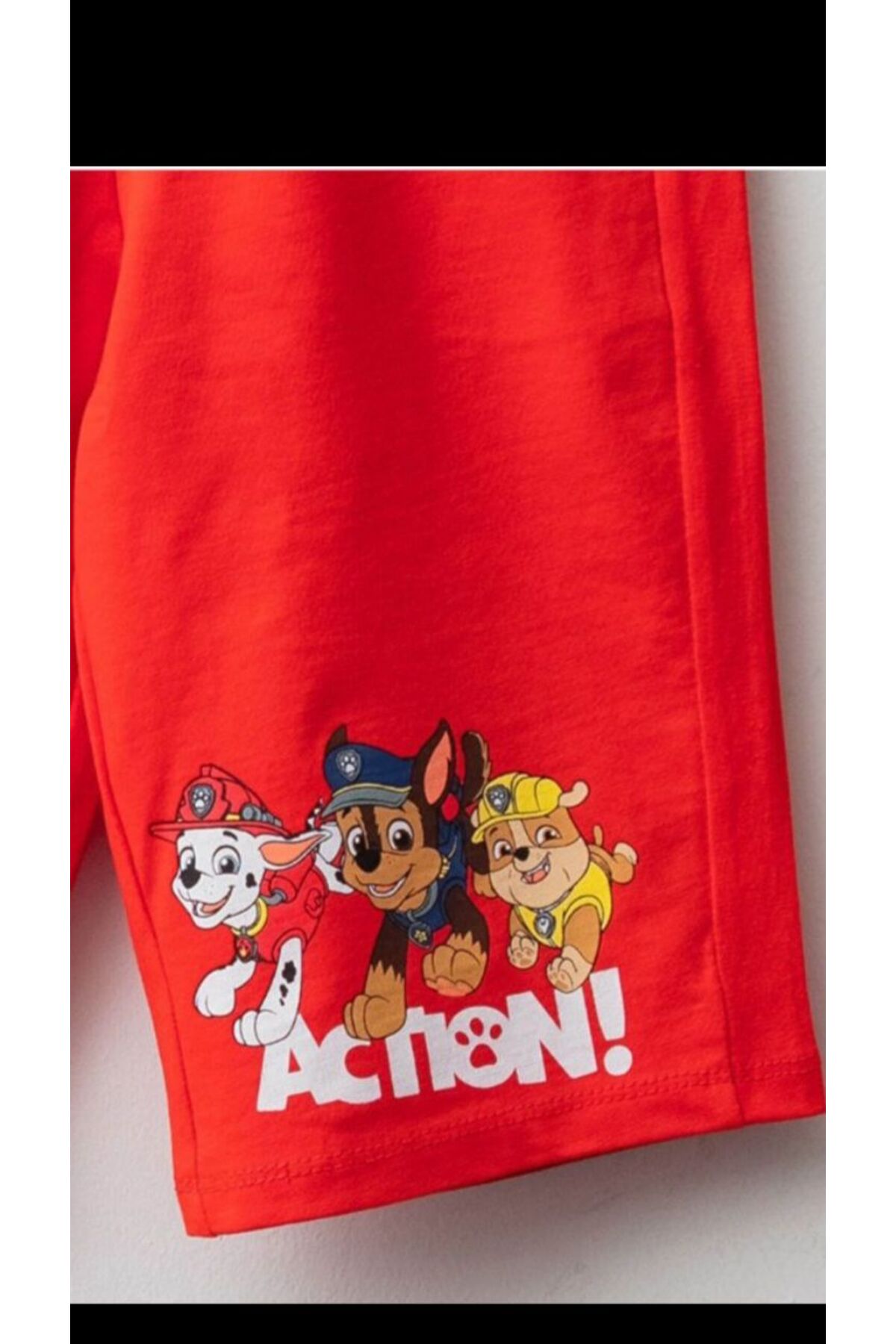 شورت و شلوارک پسرانه قرمز ال سی وایکیکیLC Waikiki | 678899 اورجینال - تصویر 3