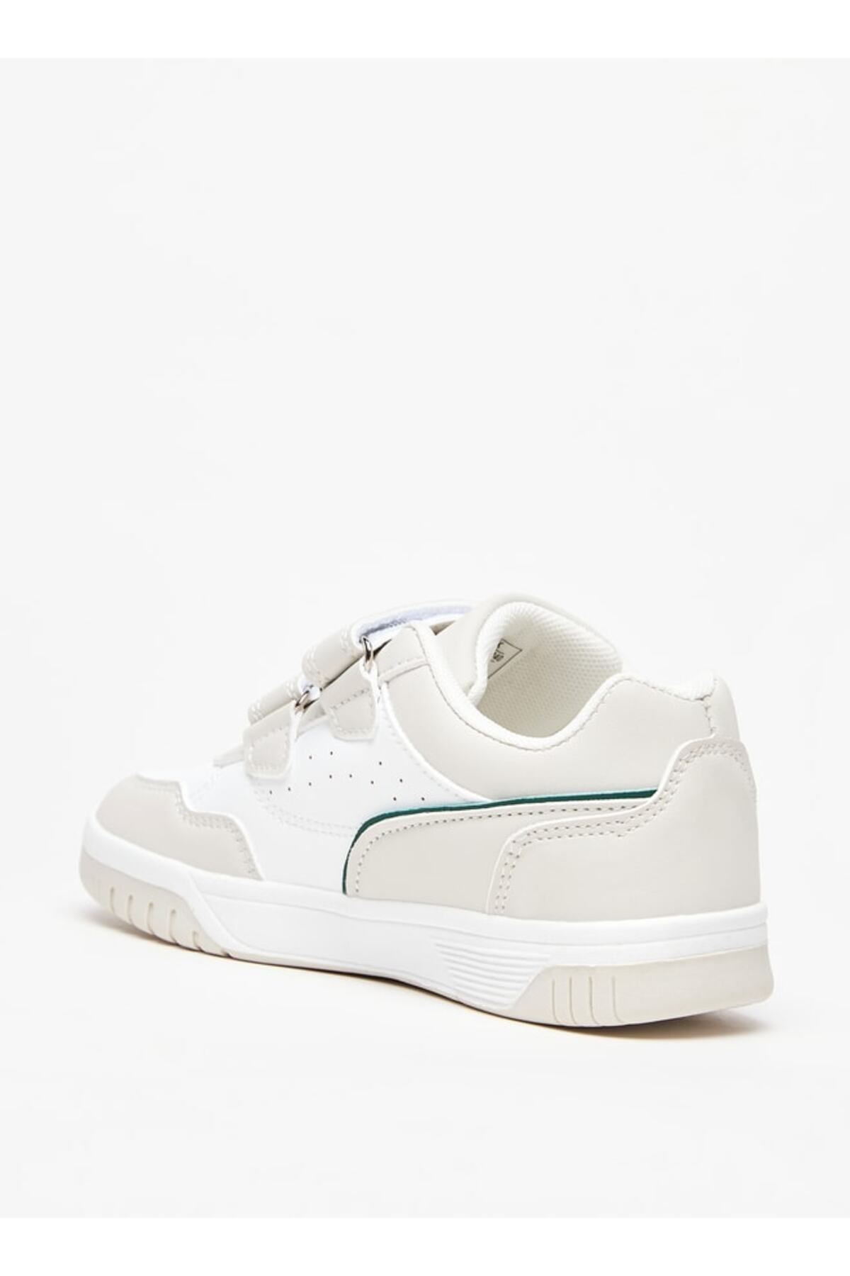 LBL by Shoexpress-Panelled Sneakers with Hook and Loop Closure 2