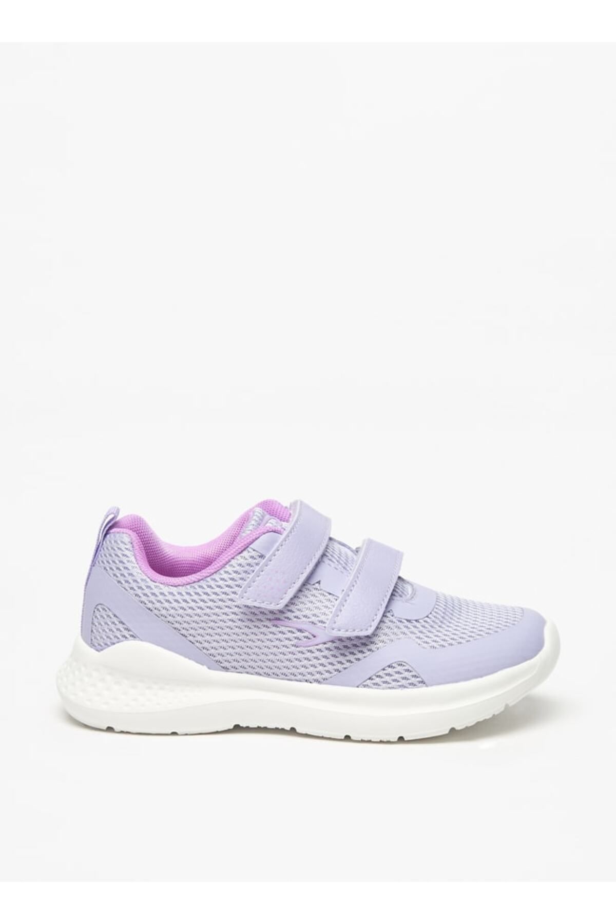 Dash-Mesh Textured Sports Shoes with Hook and Loop Closure 3