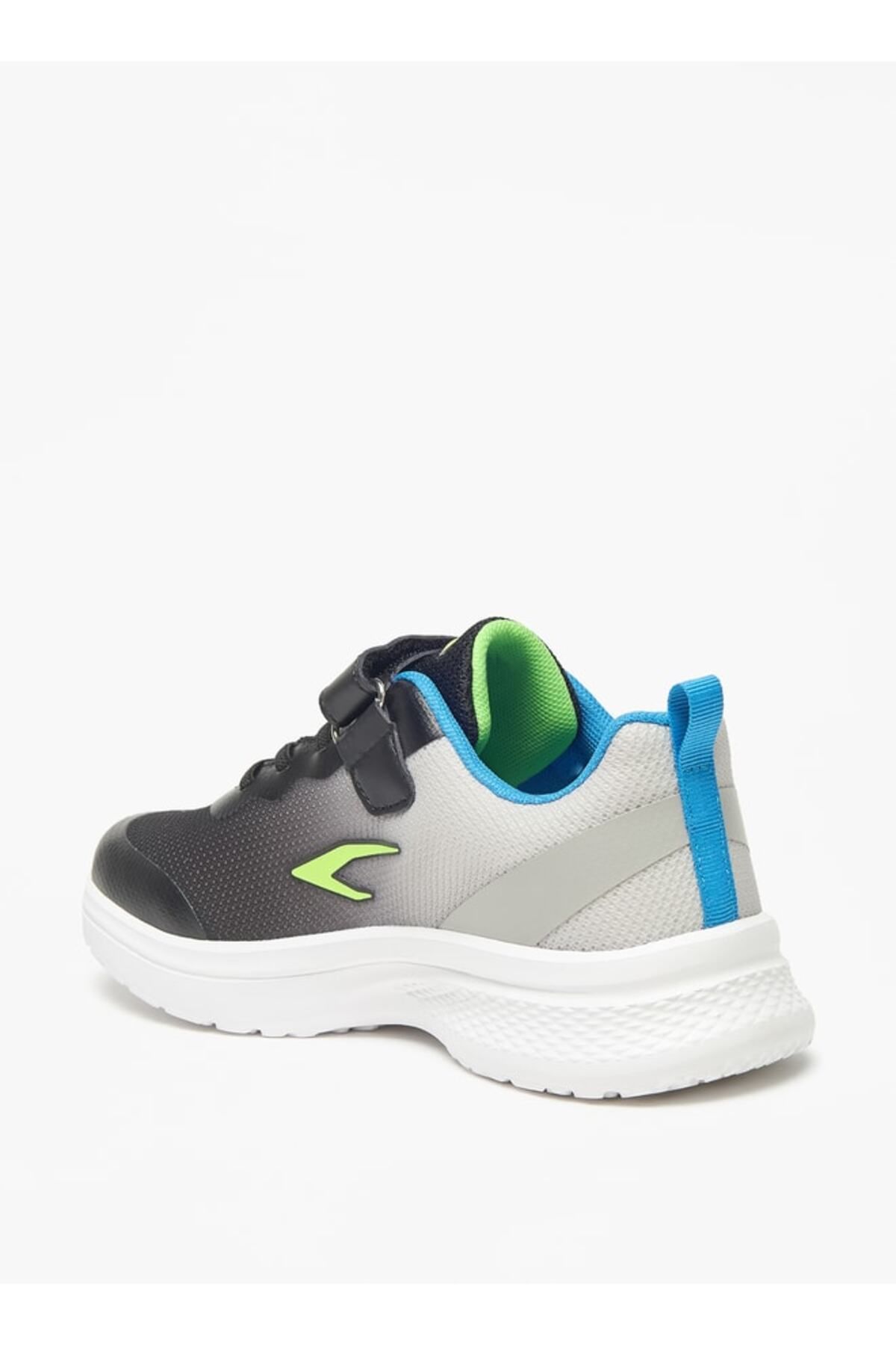 Dash-Textured Walking Shoes with Hook and Loop Closure 2