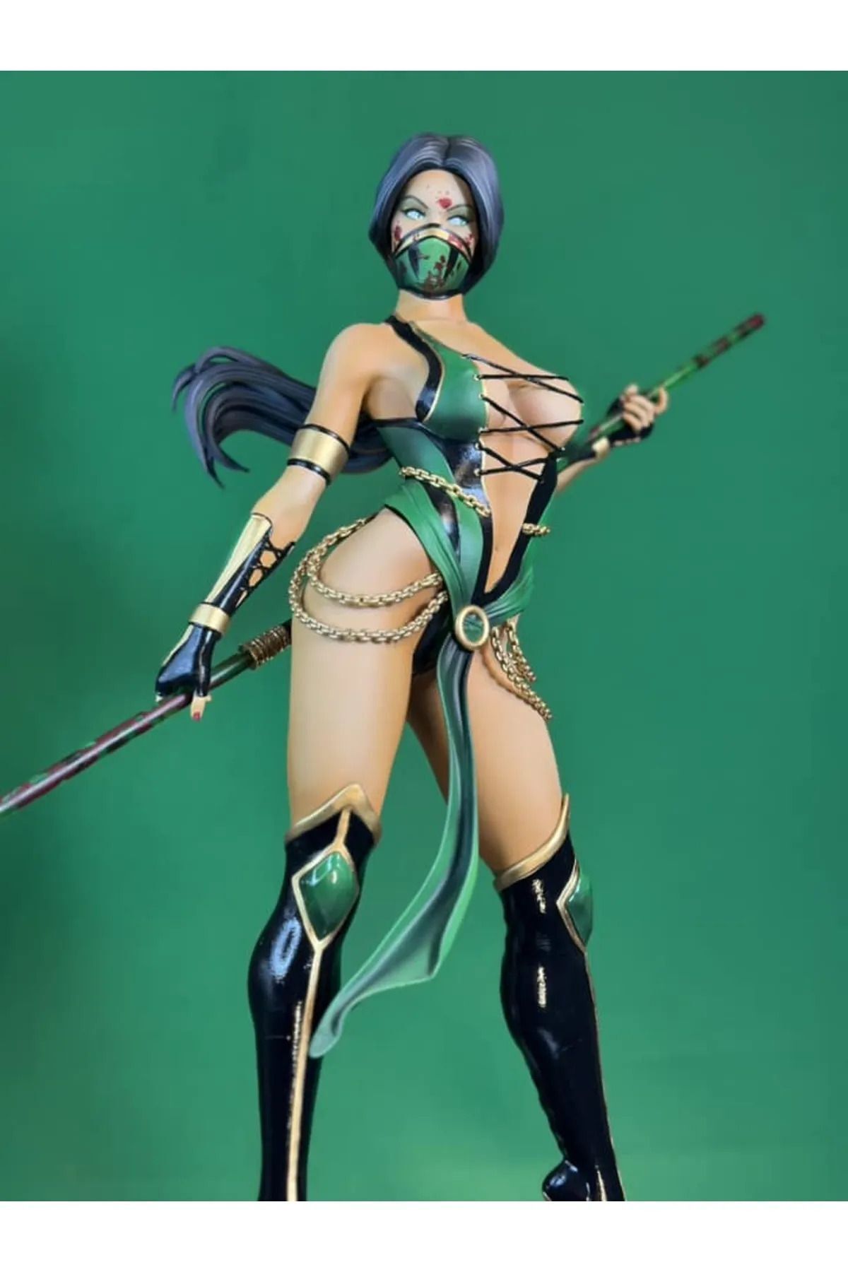 YILDIRIM AVANGART-Mortal Kombat Jade Figure Mortal Kombat Jade Object Large Size 25cm 8