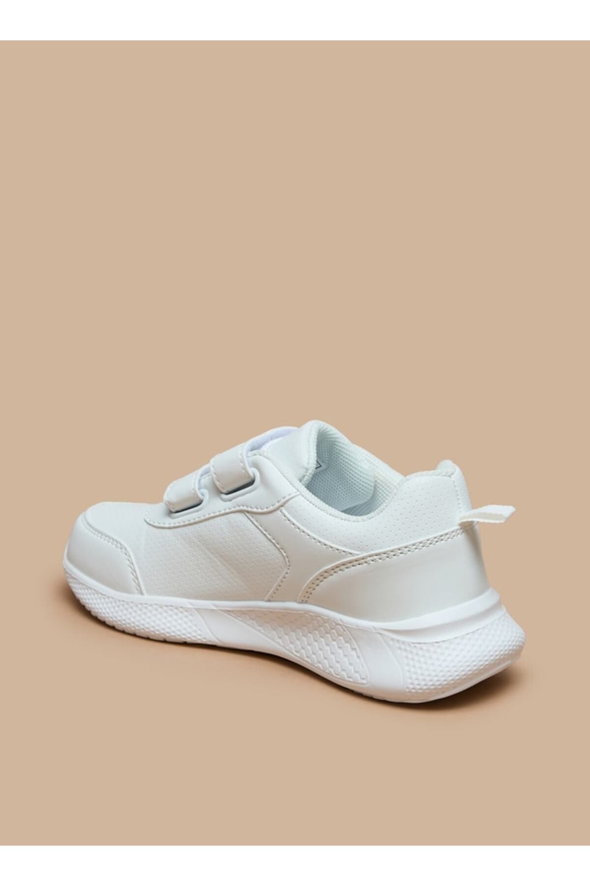 LBL by Shoexpress-Solid School Shoes with Hook and Loop Closure 3