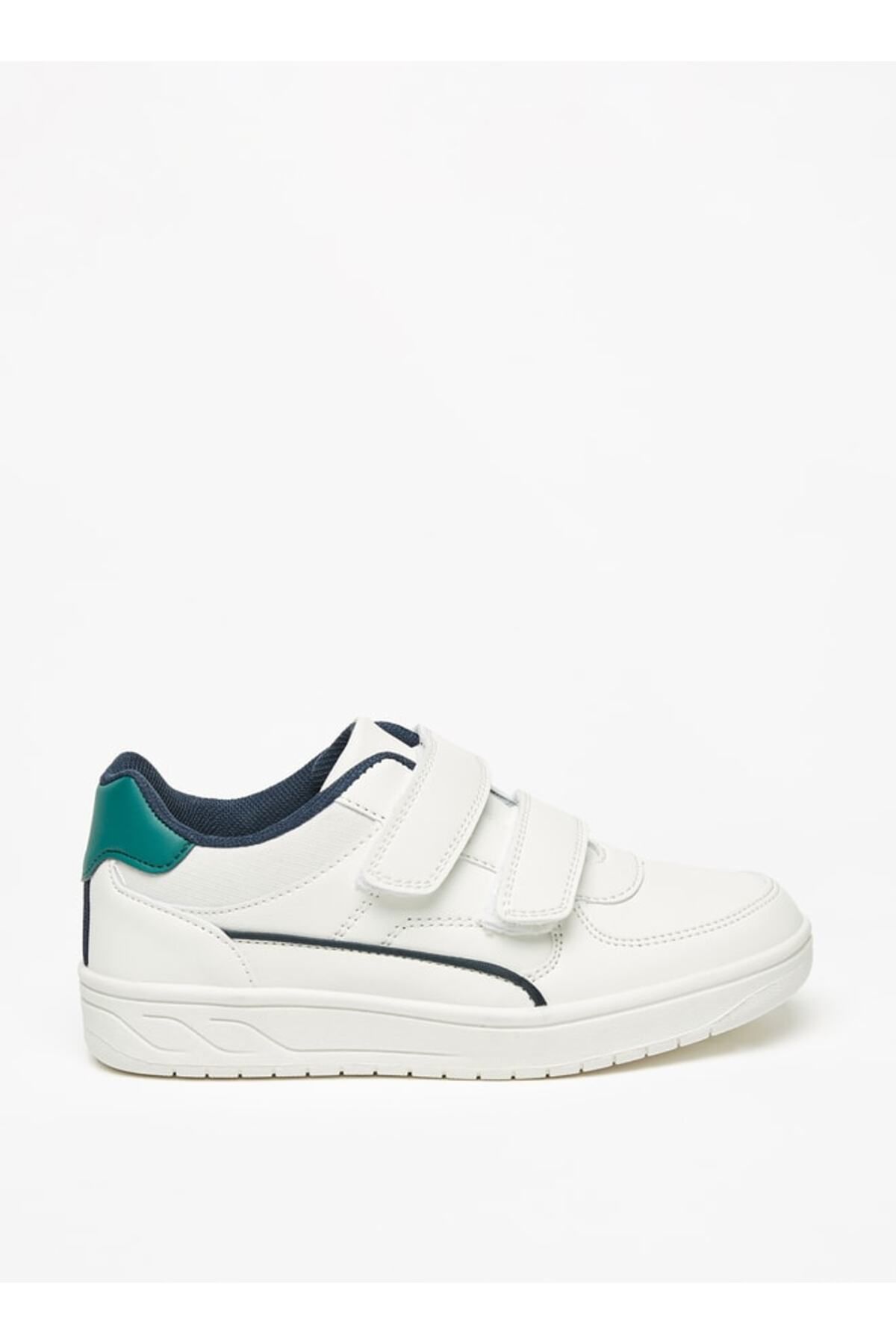 LBL by Shoexpress-Boys' Textured Sneakers with Hook and Loop Closure 3