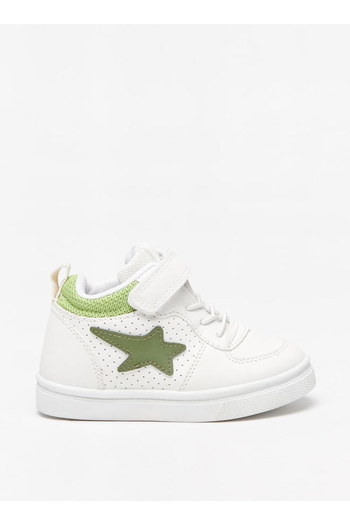 LBL by Shoexpress-Applique Detail Sneakers with Hook and Loop Closure 3