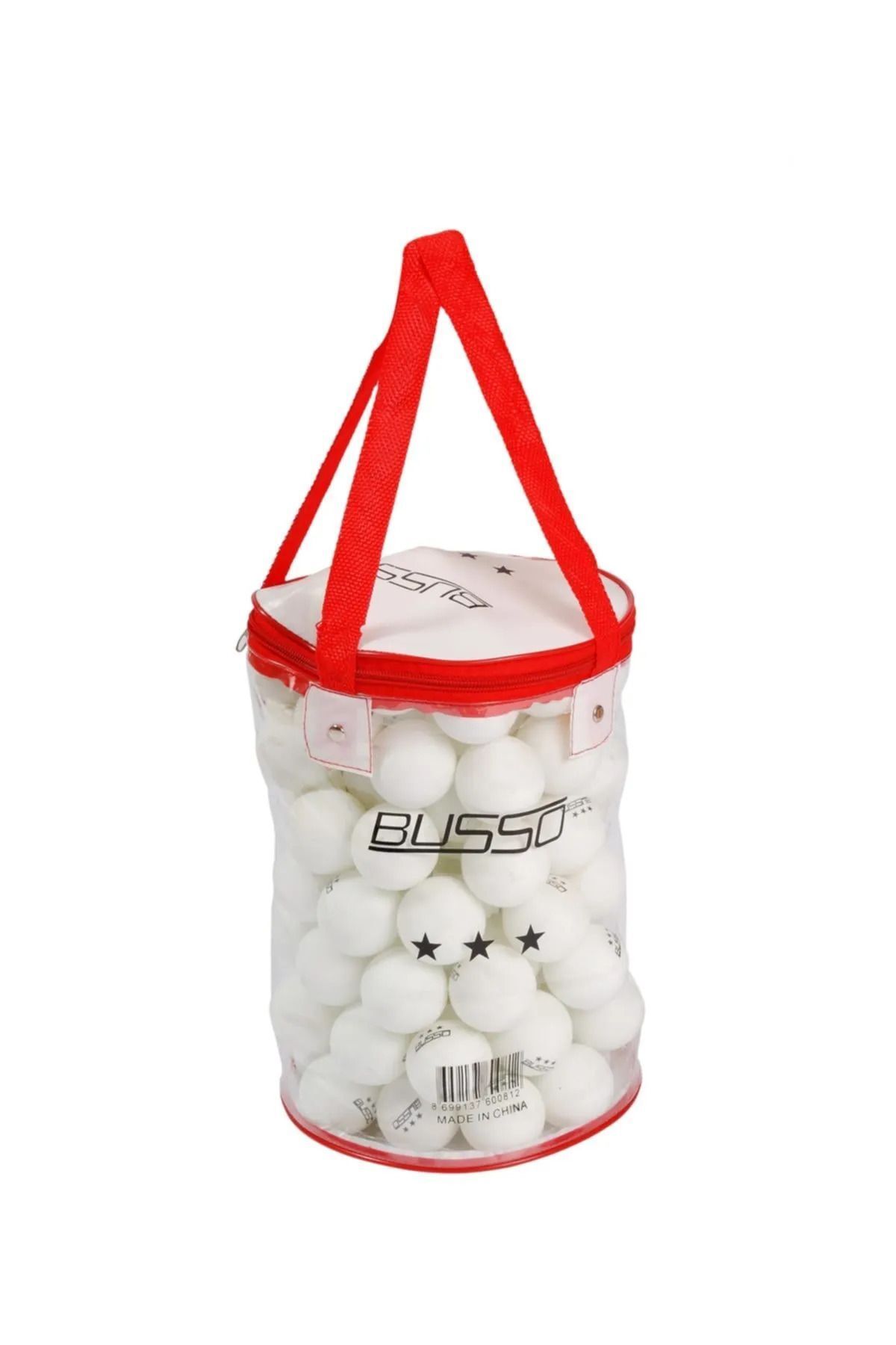 BUSSO Çantalı Pinpon Masa Tenis Topu 100 Lü 40mm