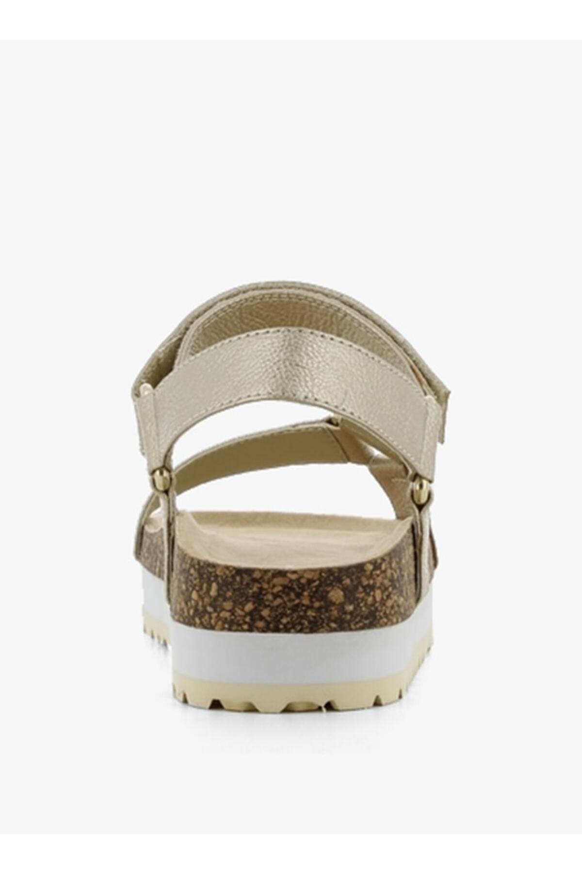 SJ-Women's Strap Sandals with Hook and Loop Closure 3