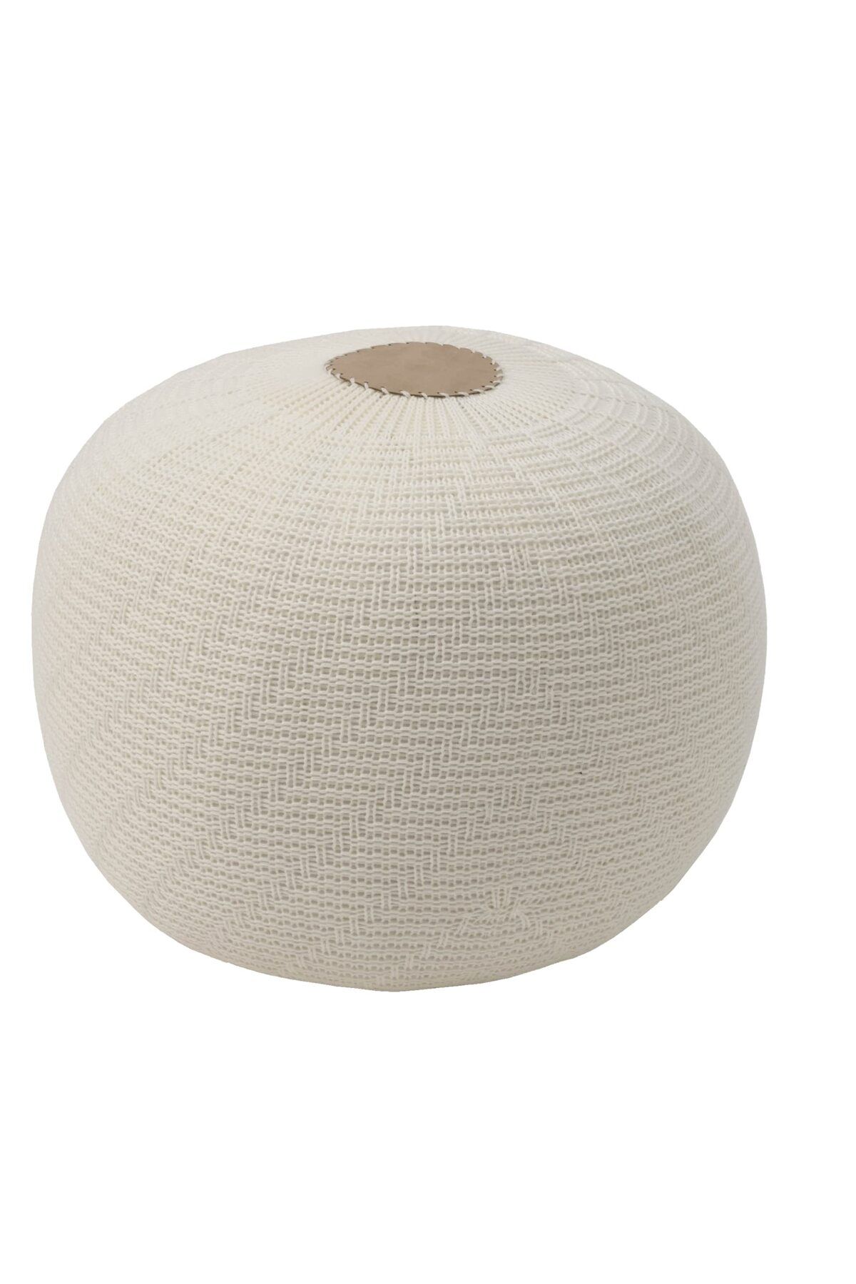 English Home-Pouf Hocker, Runder Pouf, Sitzhocker, Pouffe, Fußhocker, Strickpouf Hocker für Wohnzimmer 5