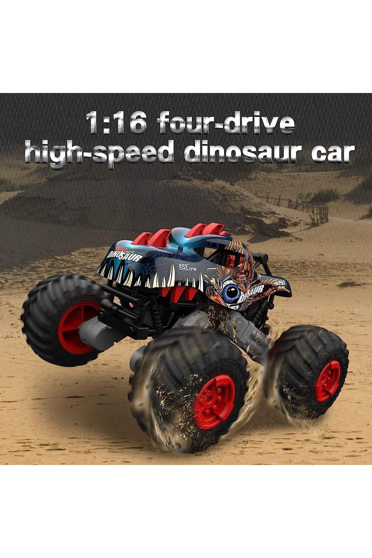 Crazon-2.4G Scale 1:16 Oversize Wheel Cross-Road 2