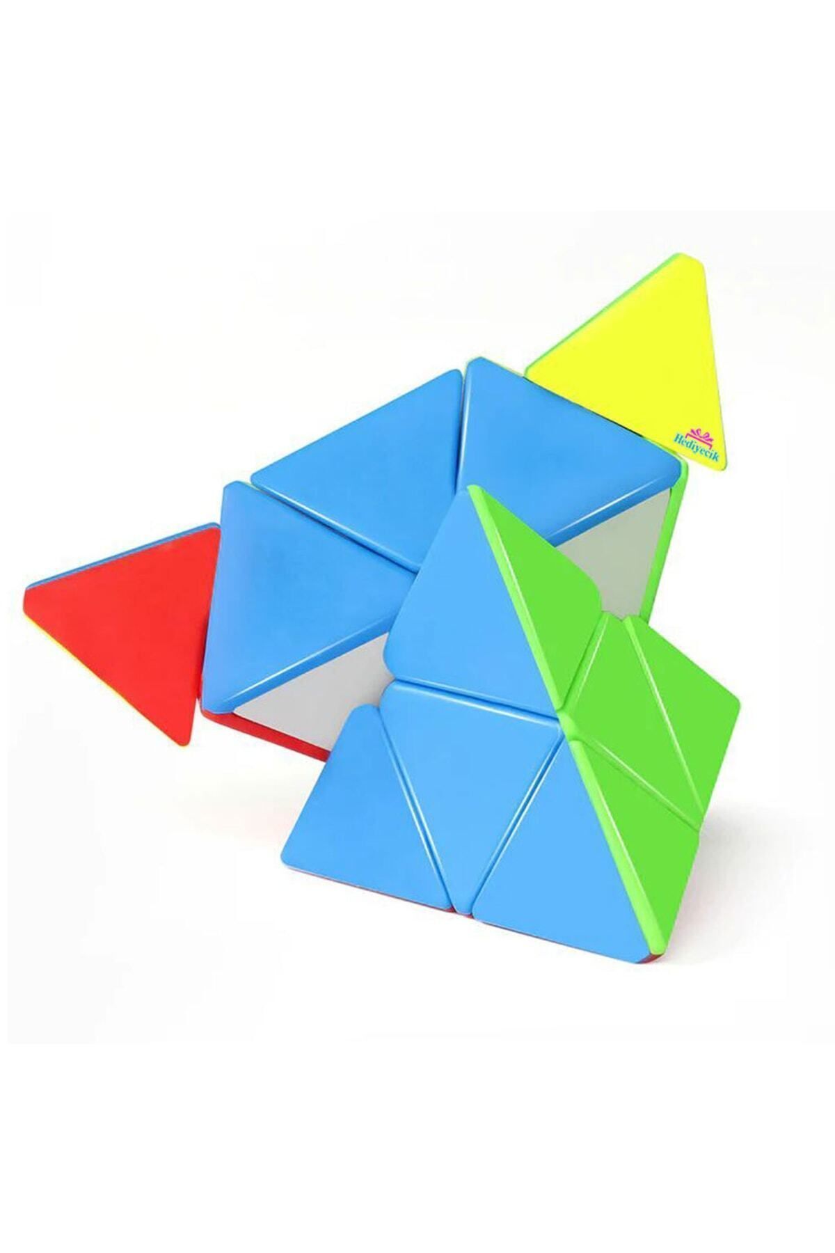 hediyecik-Qiyi Qiming S2 Pyraminx Intelligence Cube Rubik's Cube Non-Sticky 2