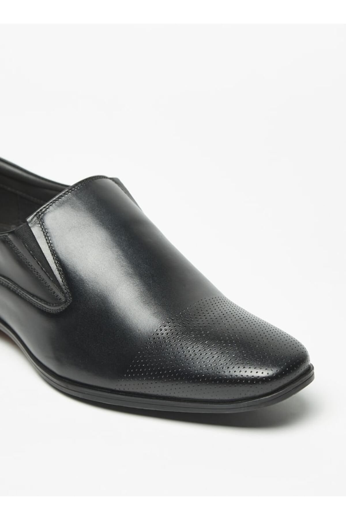 LBL by Shoexpress-Perforated Slip-On Loafers 5
